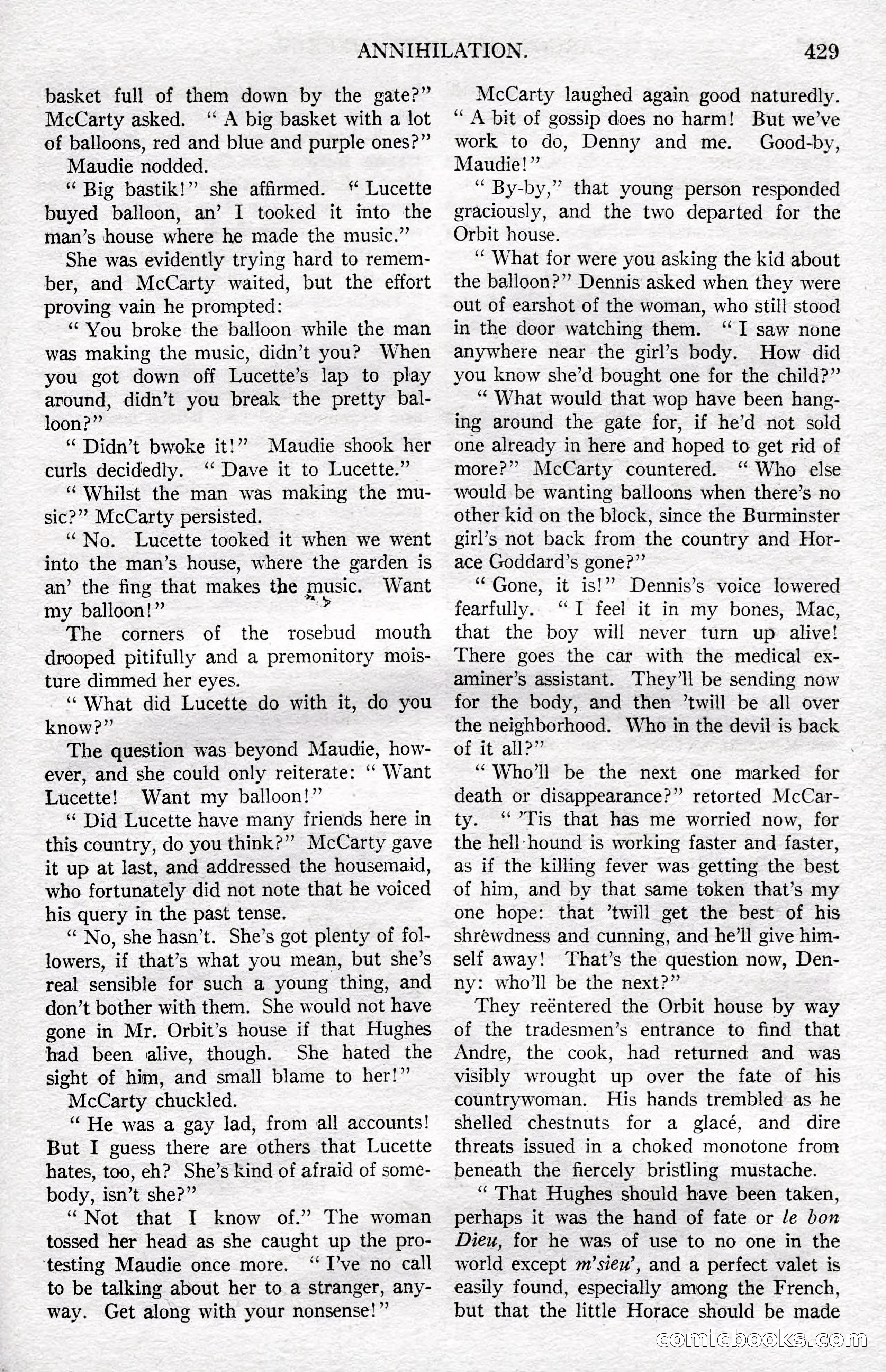 Argosy All-Story Weekly, December 8, 1923 — page 123 of 185