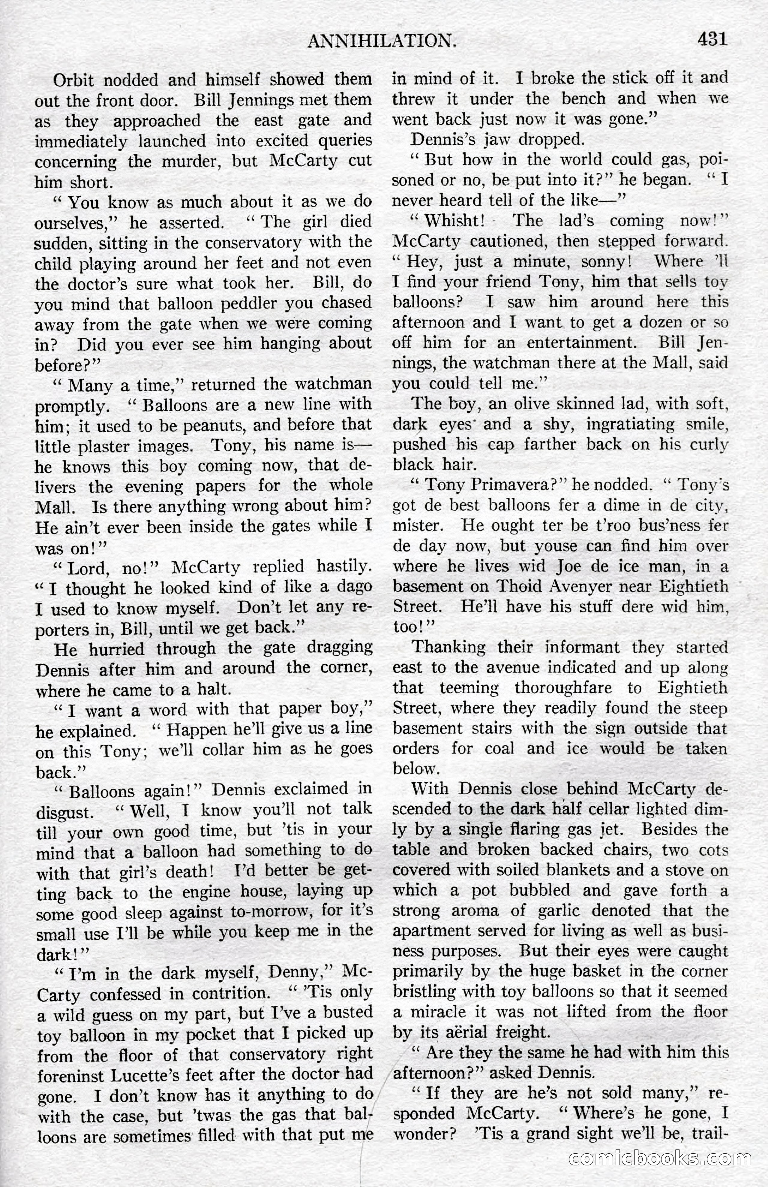 Argosy All-Story Weekly, December 8, 1923 — page 125 of 185