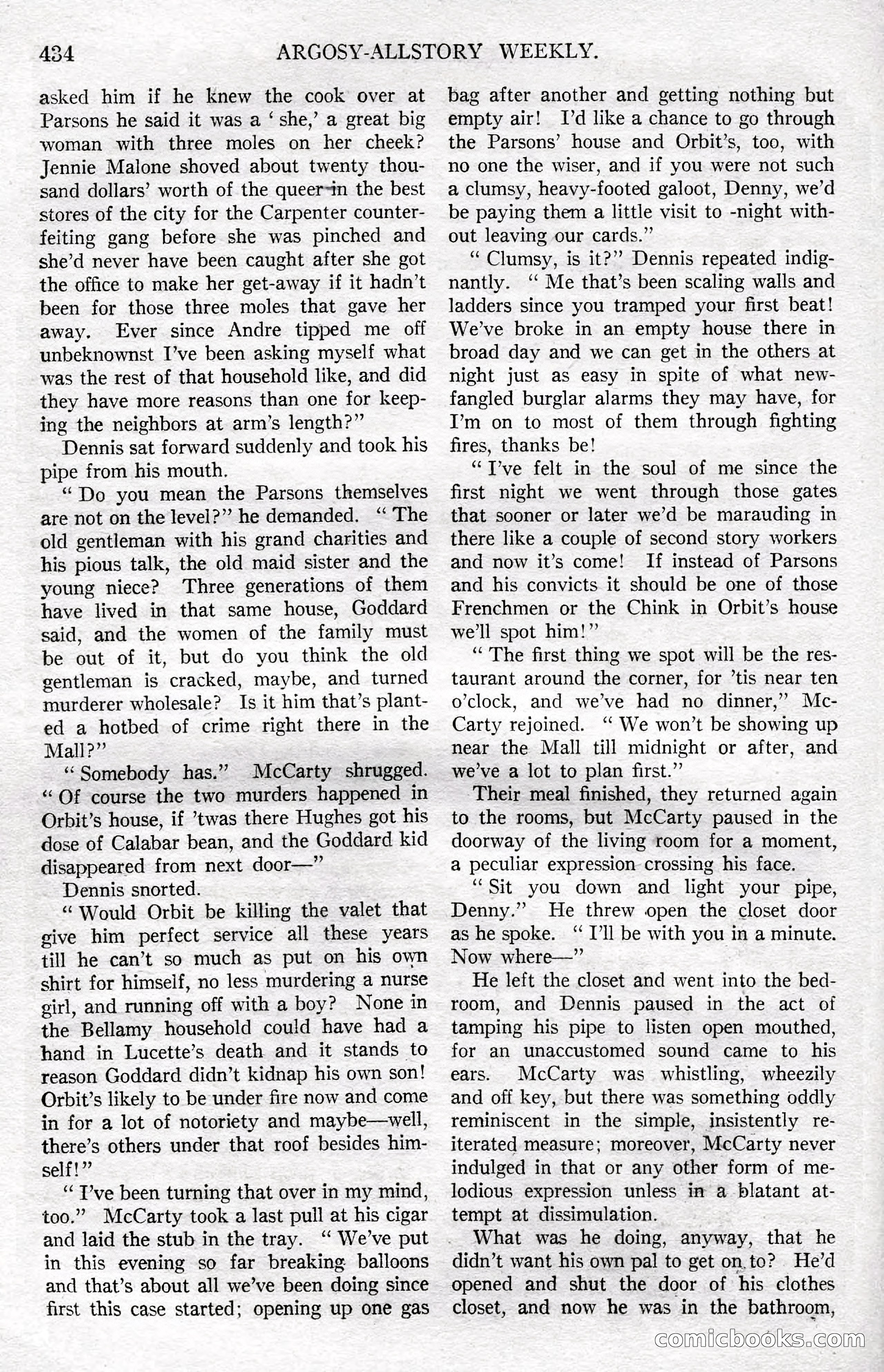 Argosy All-Story Weekly, December 8, 1923 — page 128 of 185