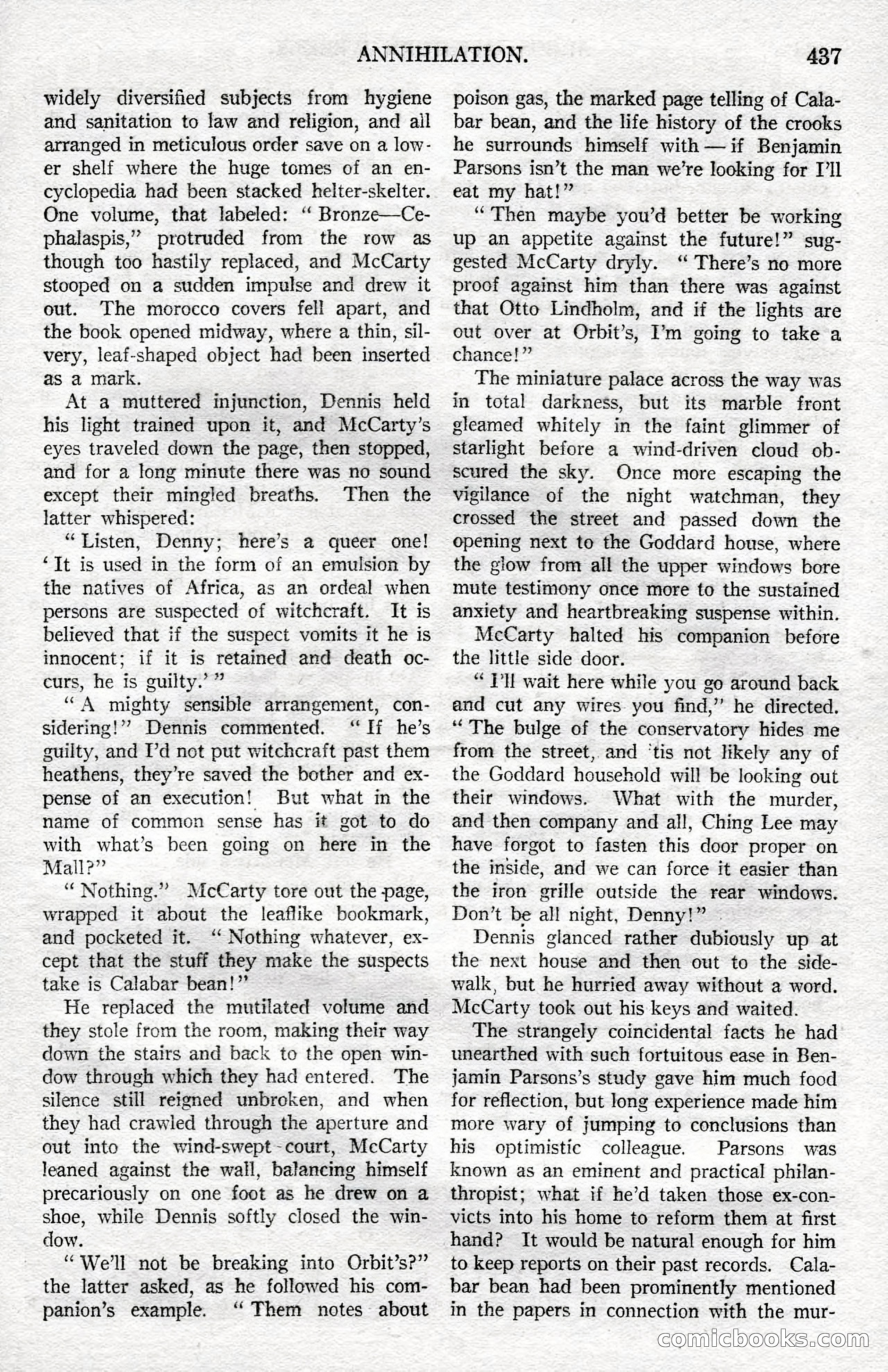 Argosy All-Story Weekly, December 8, 1923 — page 131 of 185