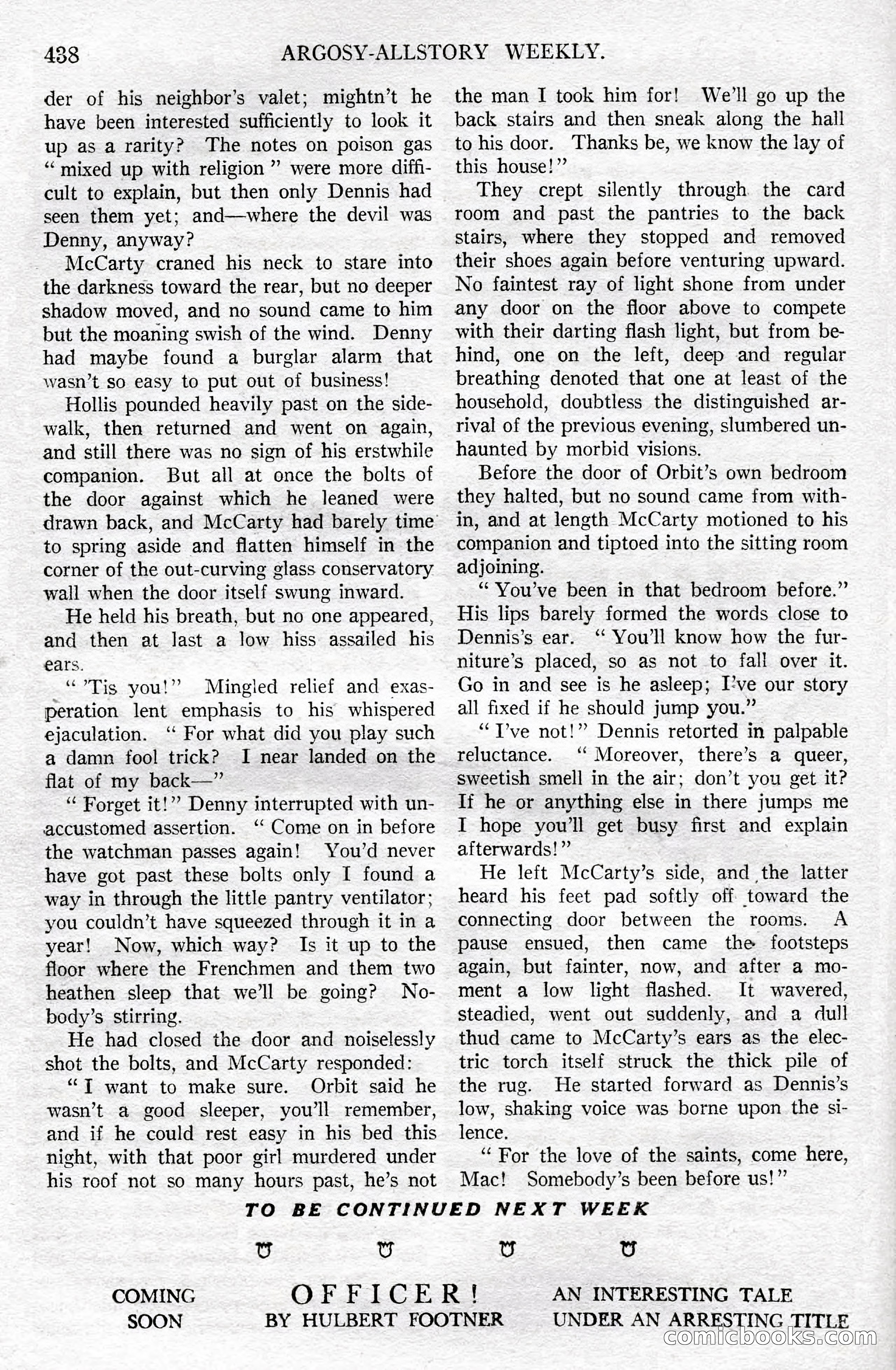 Argosy All-Story Weekly, December 8, 1923 — page 132 of 185