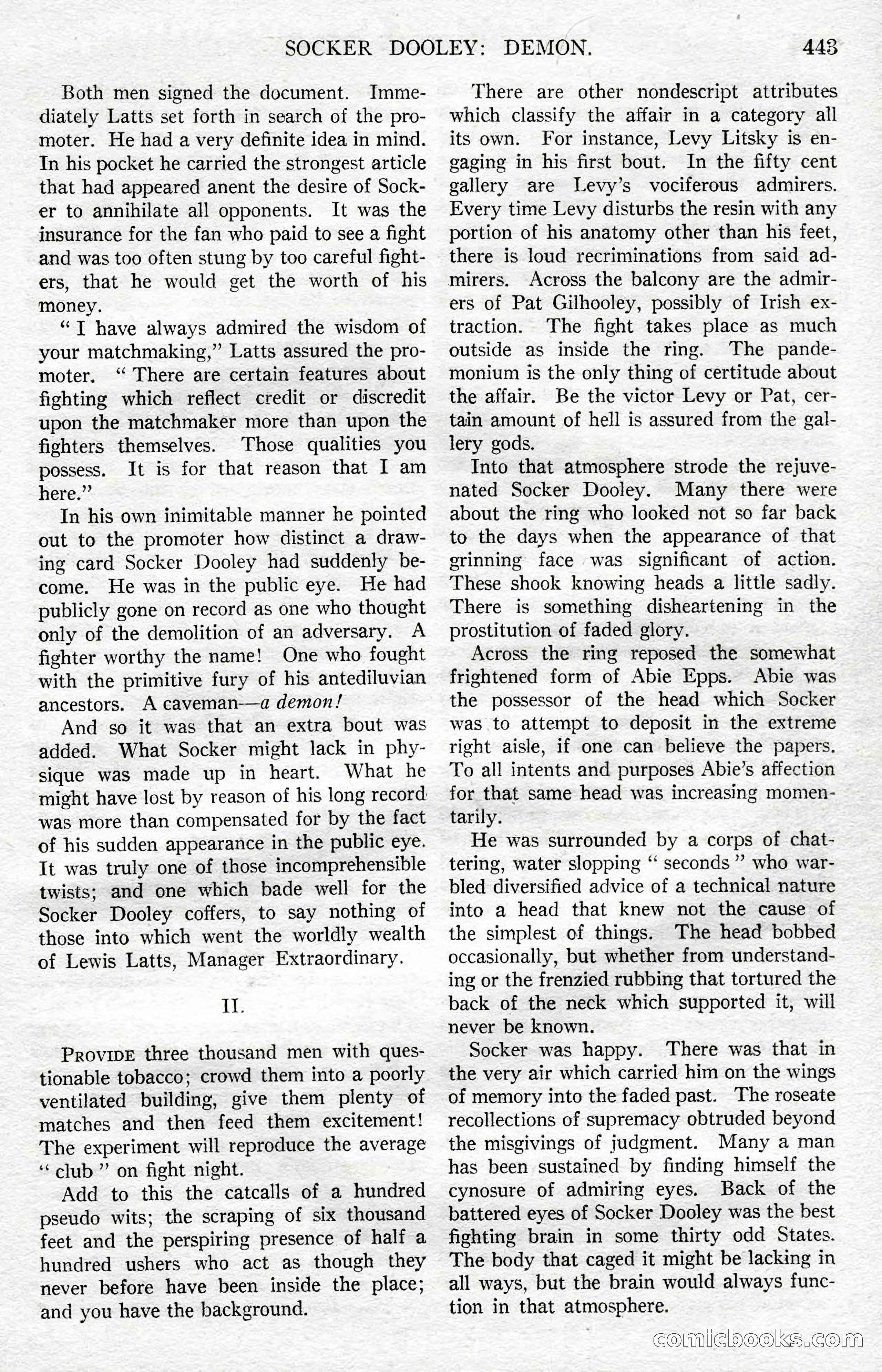 Argosy All-Story Weekly, December 8, 1923 — page 137 of 185