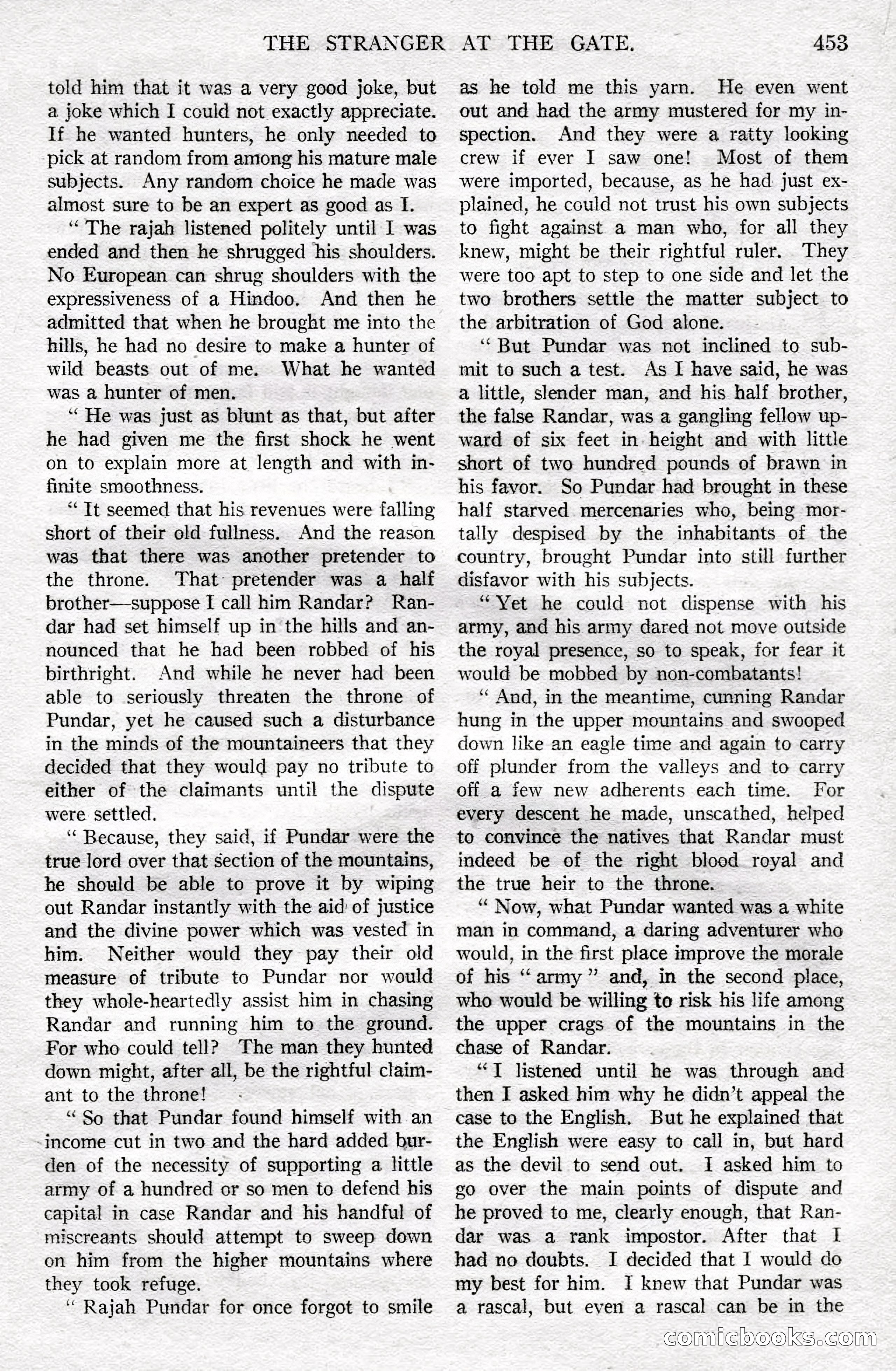 Argosy All-Story Weekly, December 8, 1923 — page 147 of 185