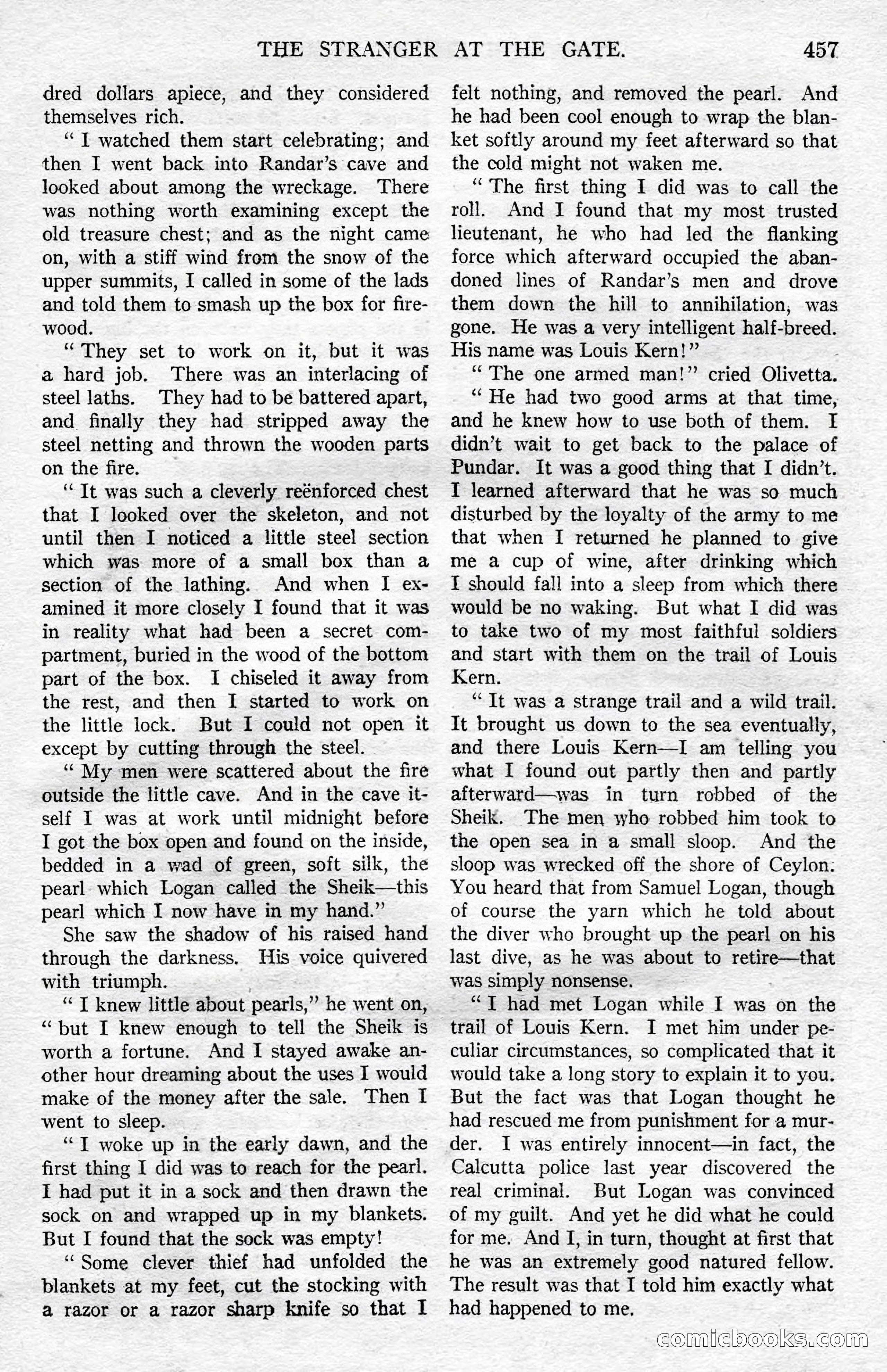 Argosy All-Story Weekly, December 8, 1923 — page 151 of 185