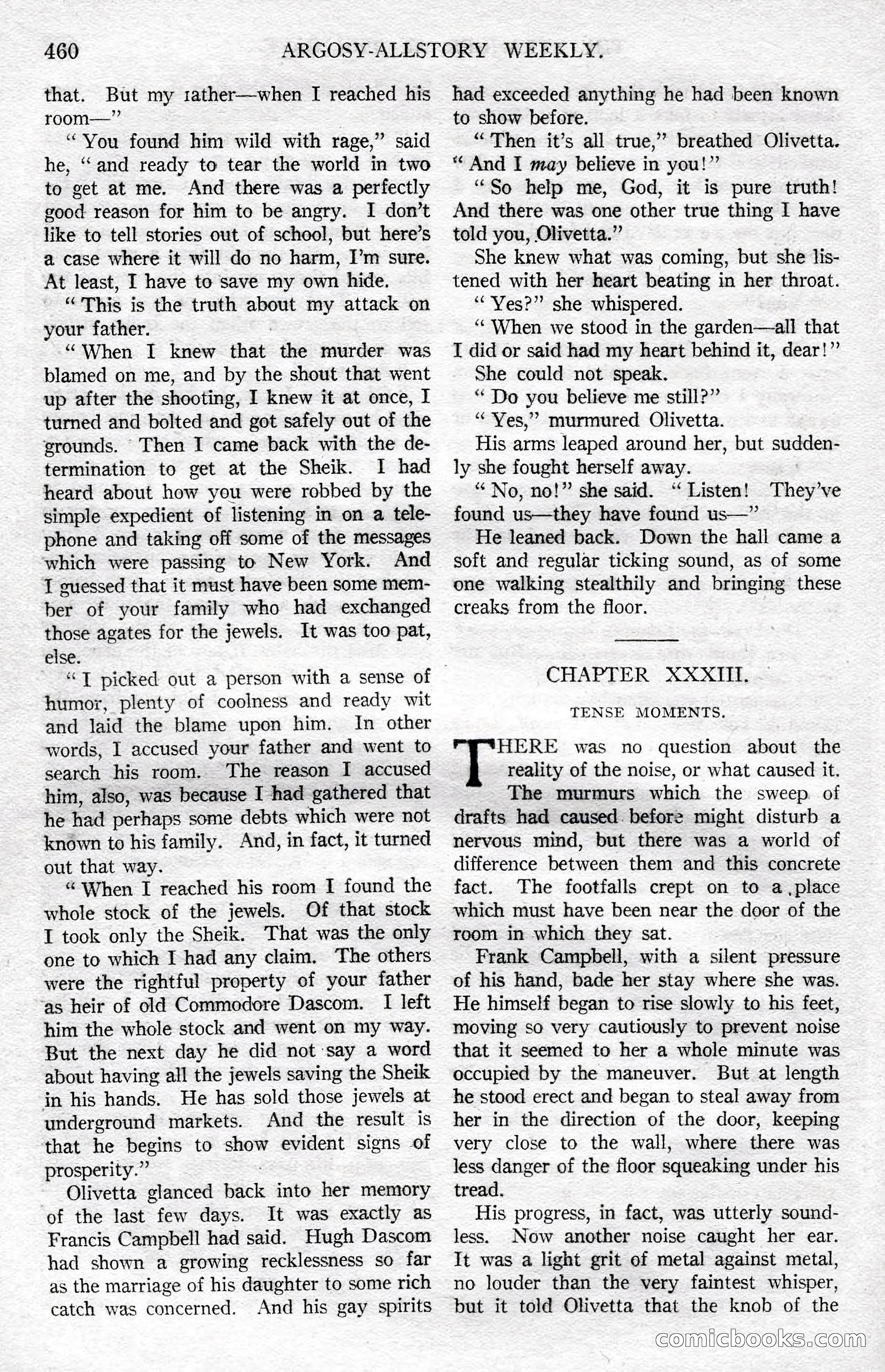 Argosy All-Story Weekly, December 8, 1923 — page 154 of 185