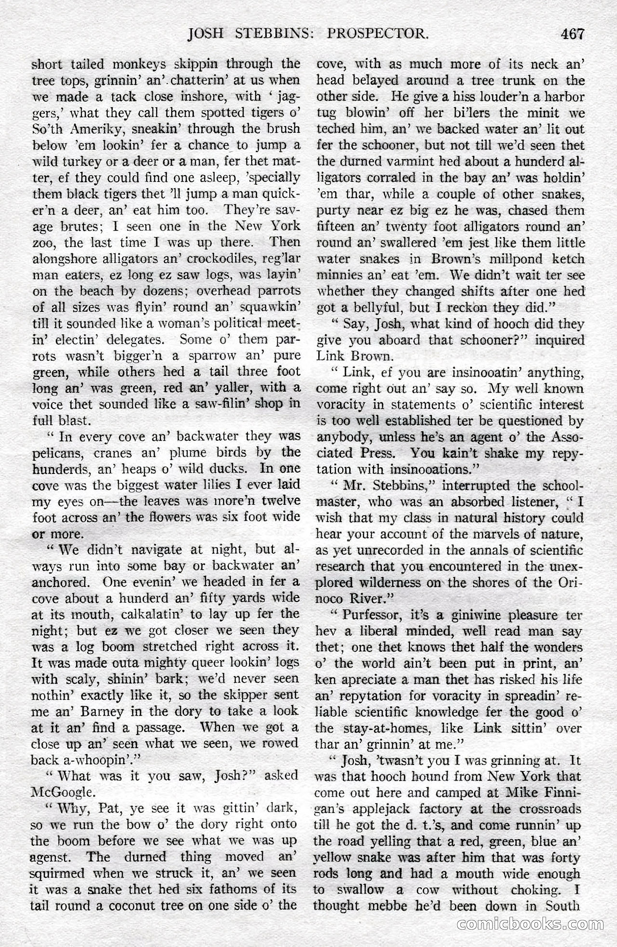 Argosy All-Story Weekly, December 8, 1923 — page 161 of 185