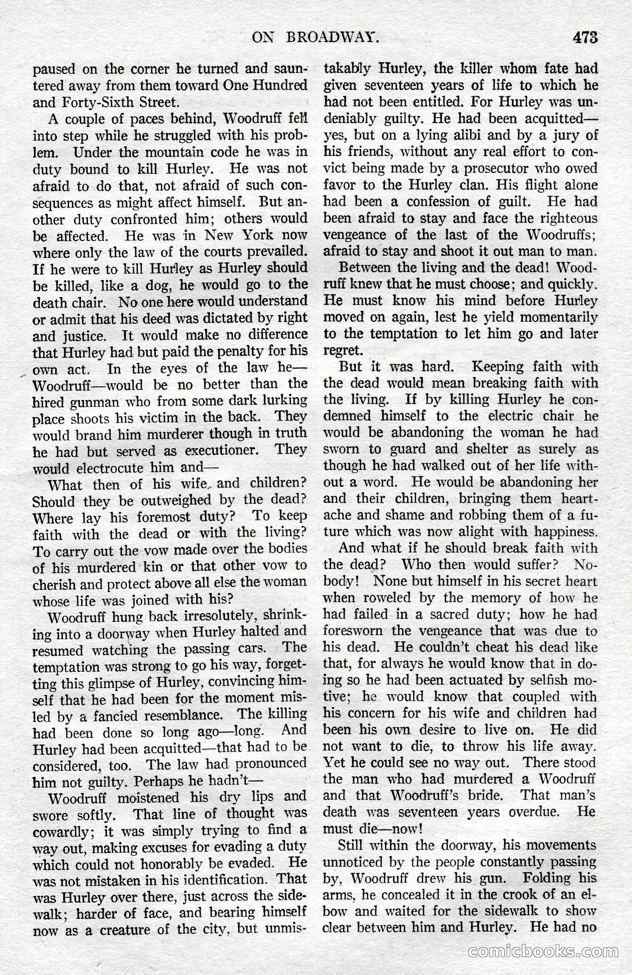 Argosy All-Story Weekly, December 8, 1923 — page 167 of 185