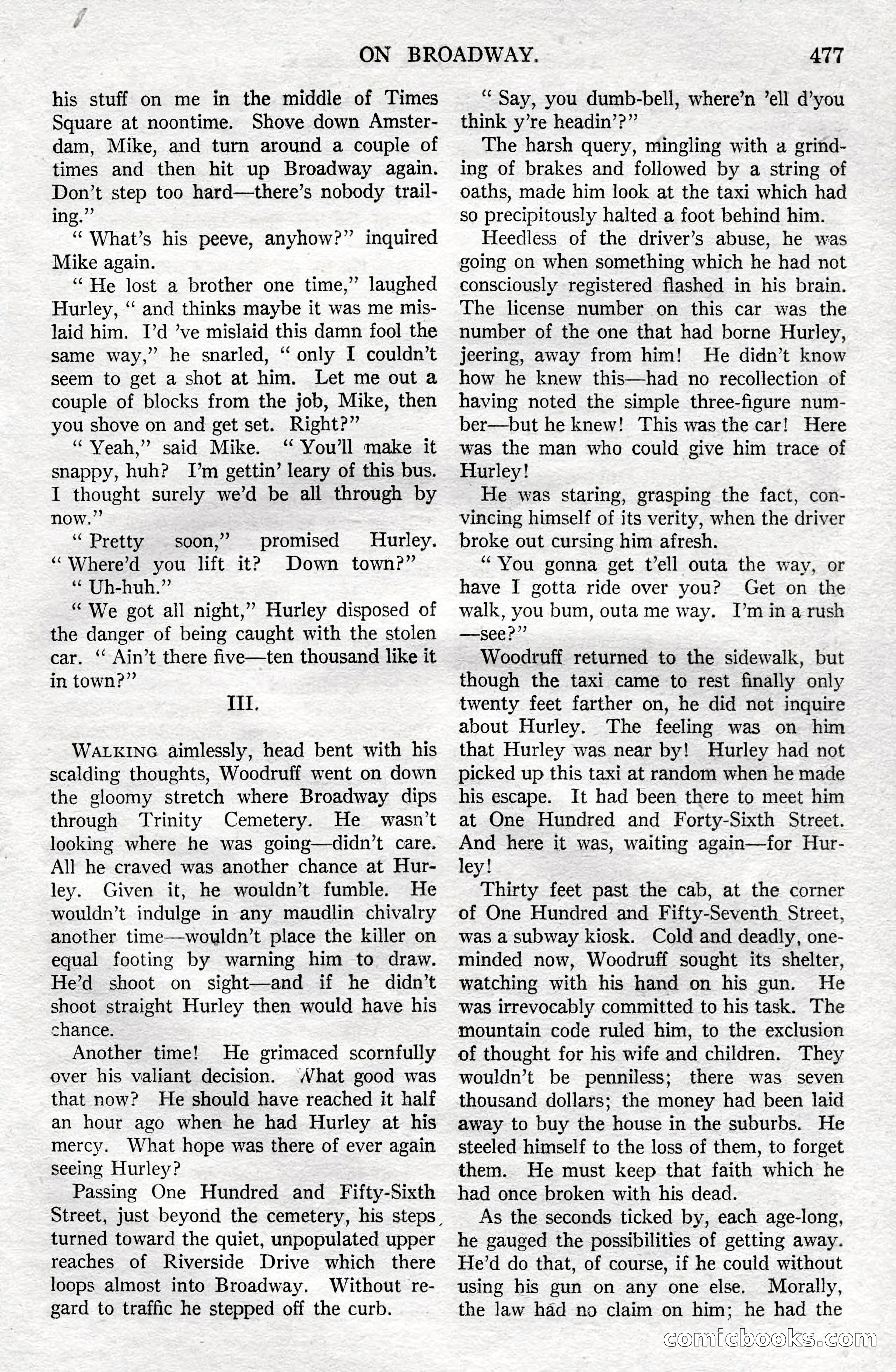 Argosy All-Story Weekly, December 8, 1923 — page 171 of 185