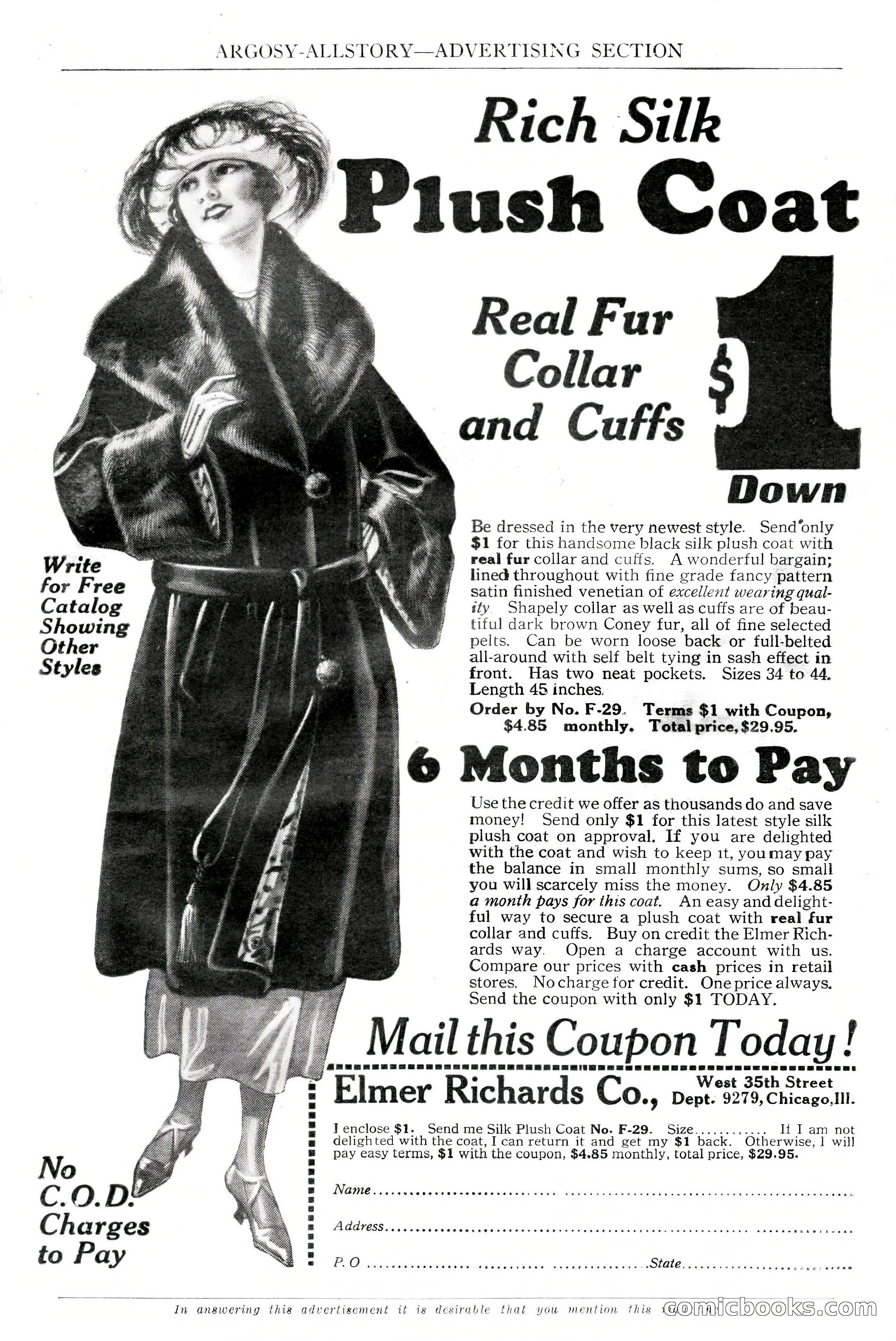Argosy All-Story Weekly, December 8, 1923 — page 175 of 185