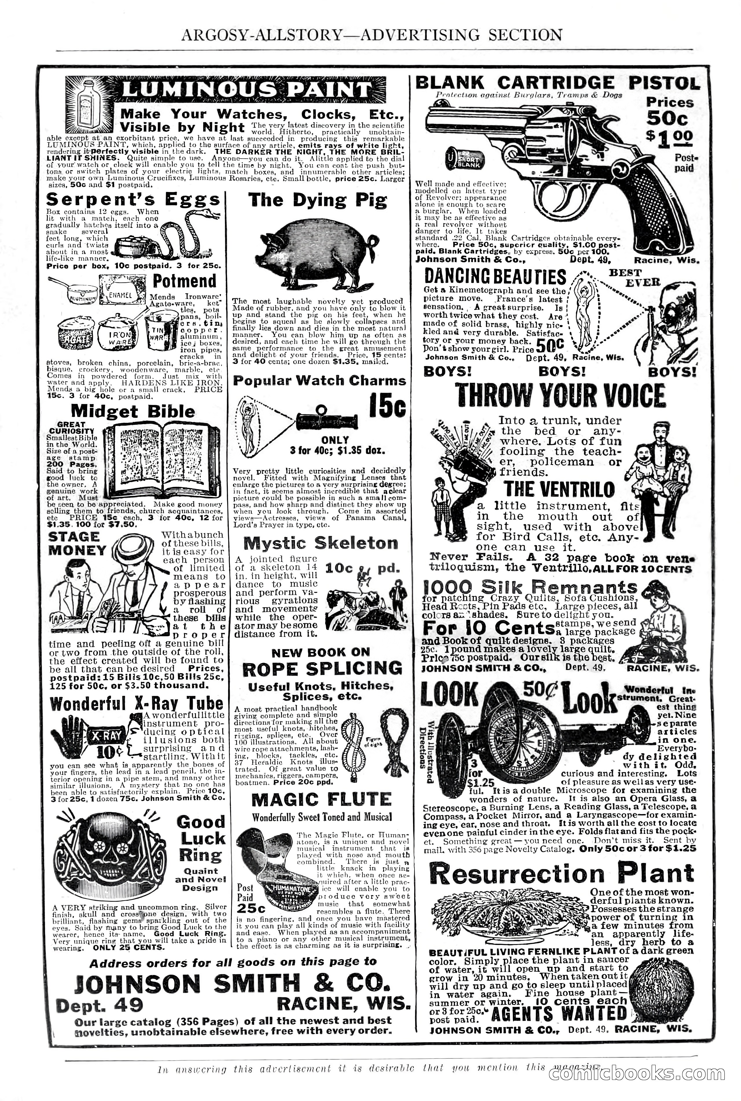 Argosy All-Story Weekly, December 8, 1923 — page 176 of 185