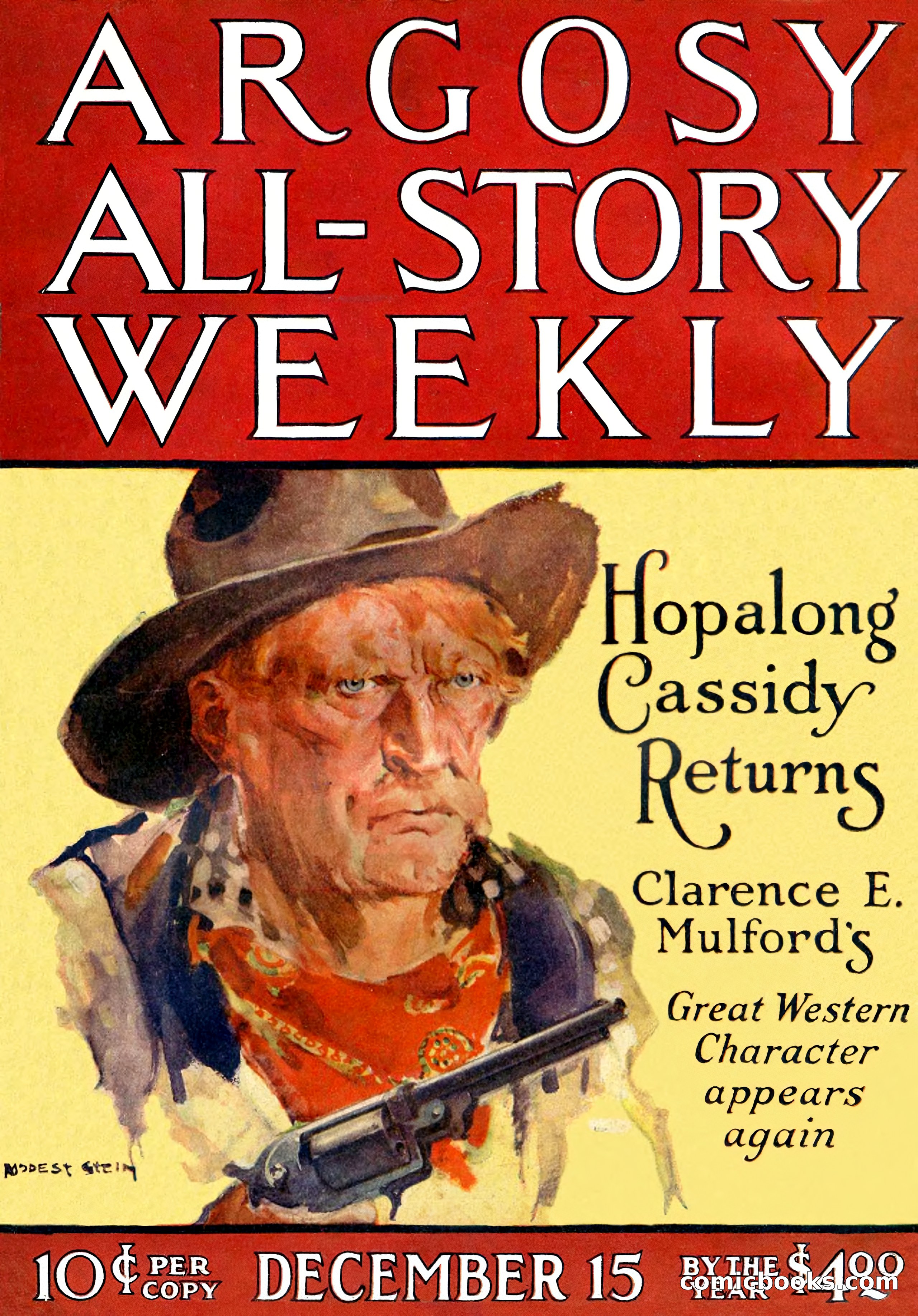 Argosy All-Story Weekly — Hopalong Cassidy Returns — page 2 of 174