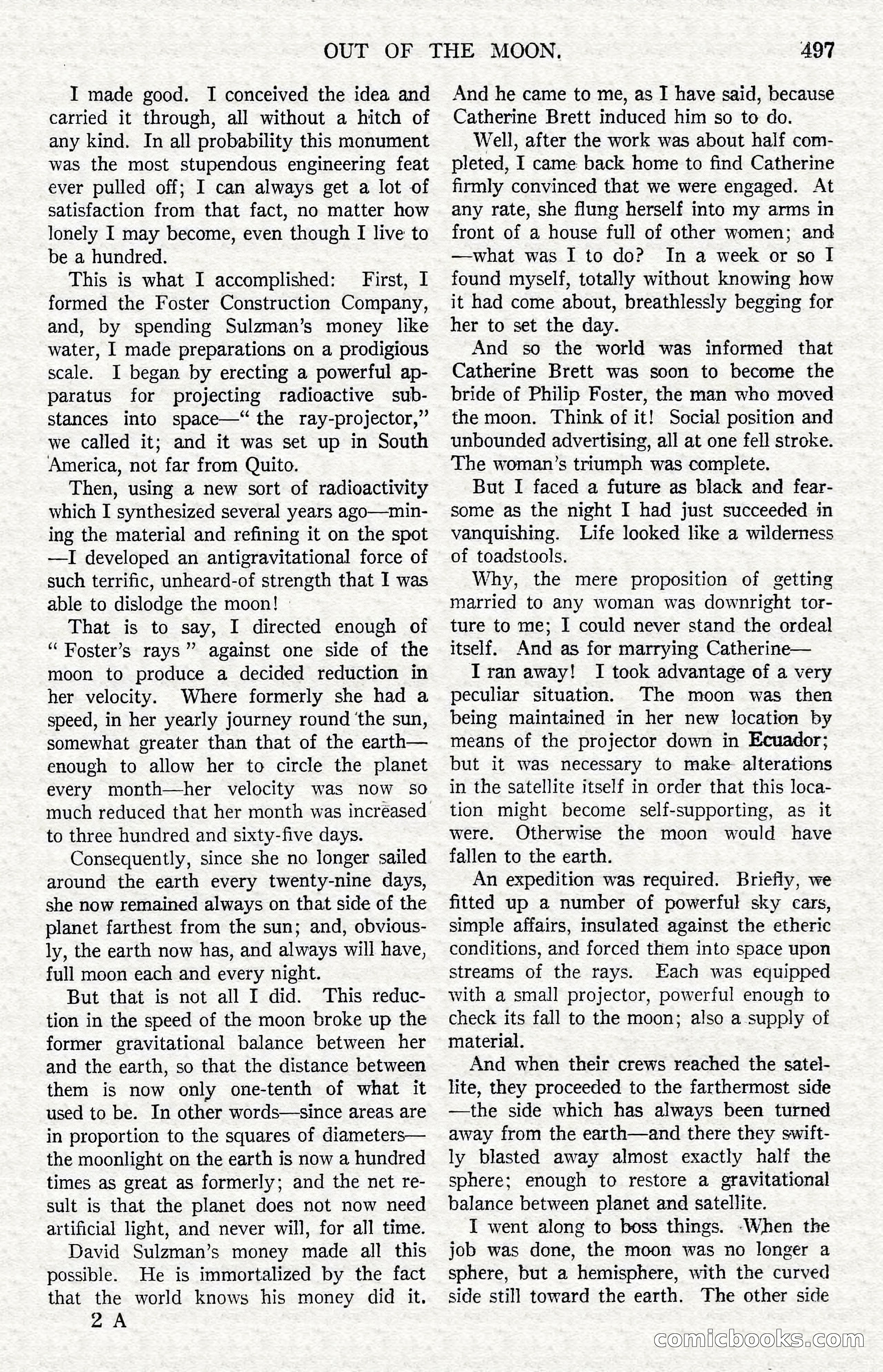 Argosy All-Story Weekly — Hopalong Cassidy Returns — page 28 of 174