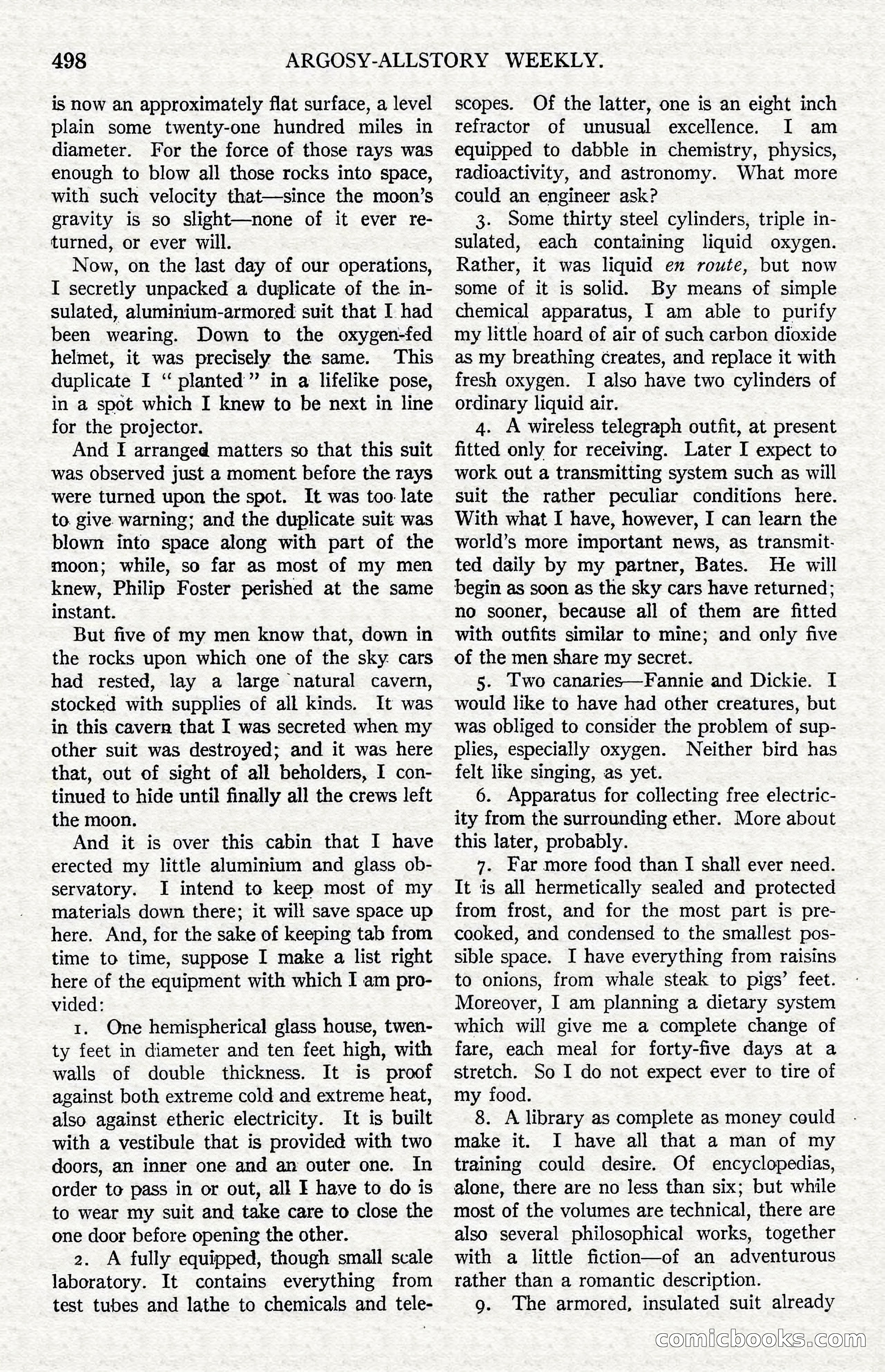 Argosy All-Story Weekly — Hopalong Cassidy Returns — page 29 of 174