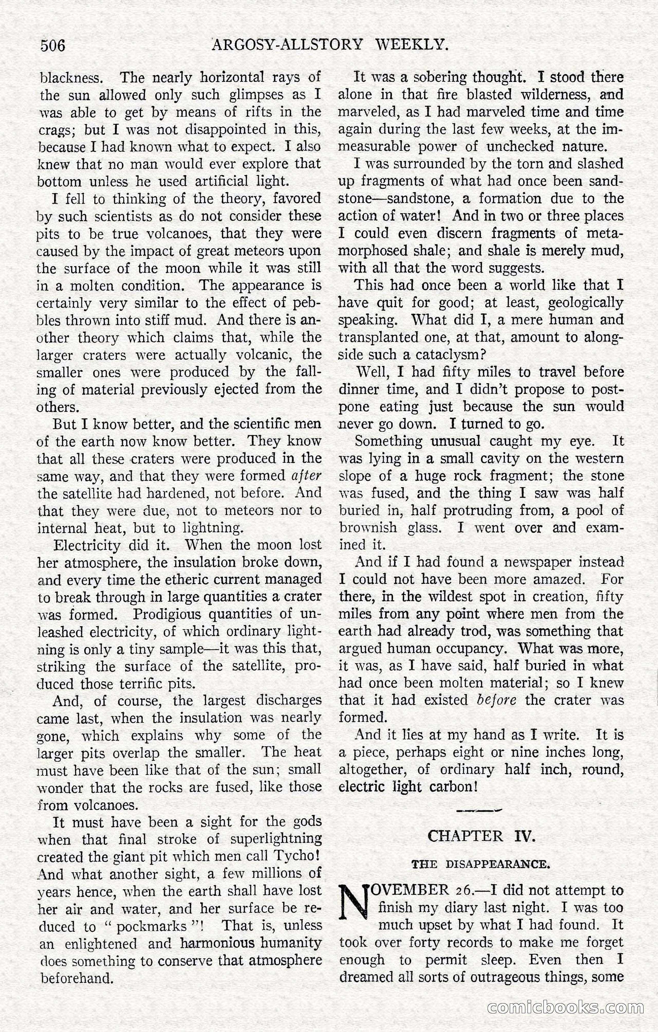 Argosy All-Story Weekly — Hopalong Cassidy Returns — page 37 of 174