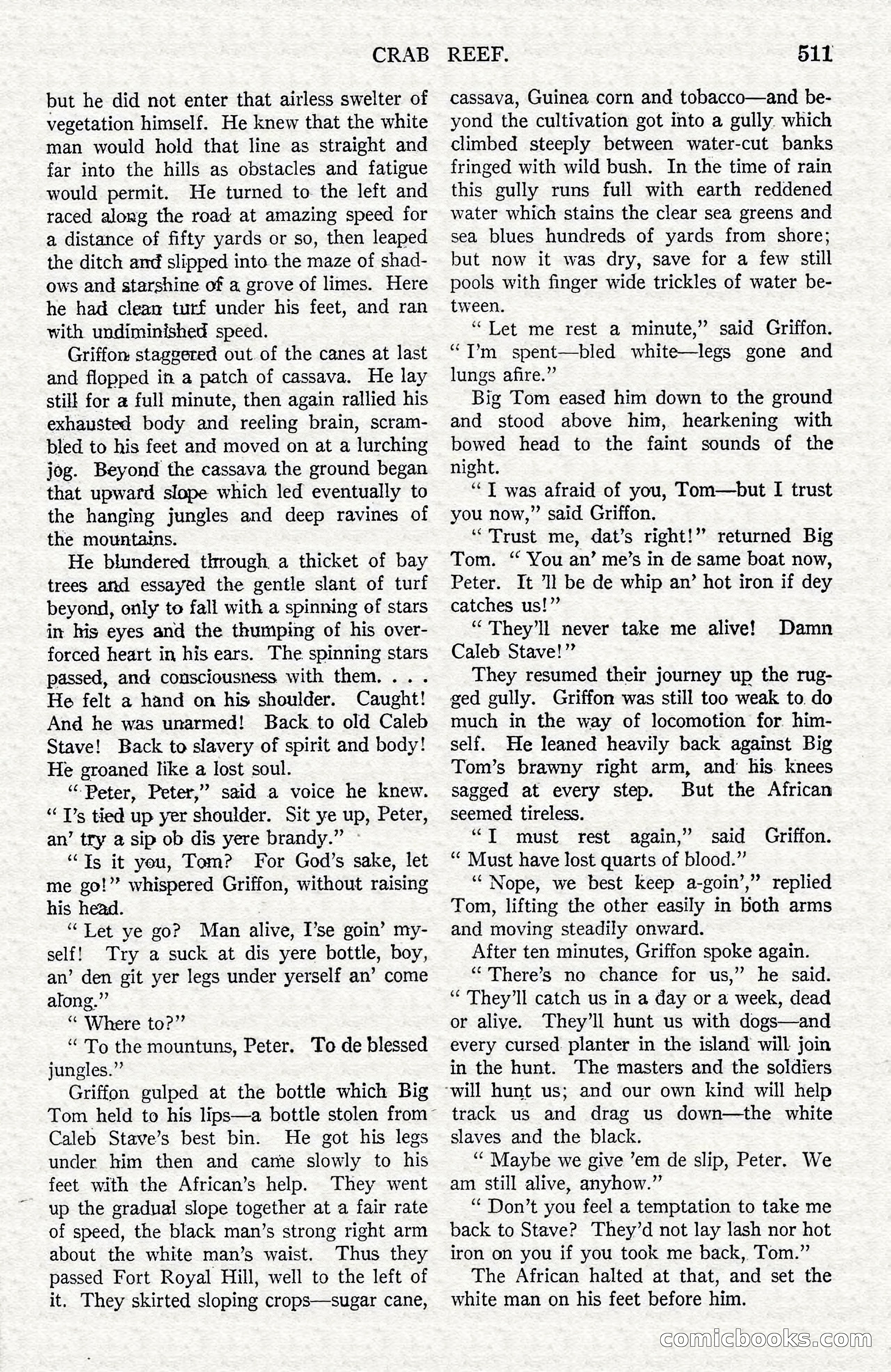 Argosy All-Story Weekly — Hopalong Cassidy Returns — page 42 of 174
