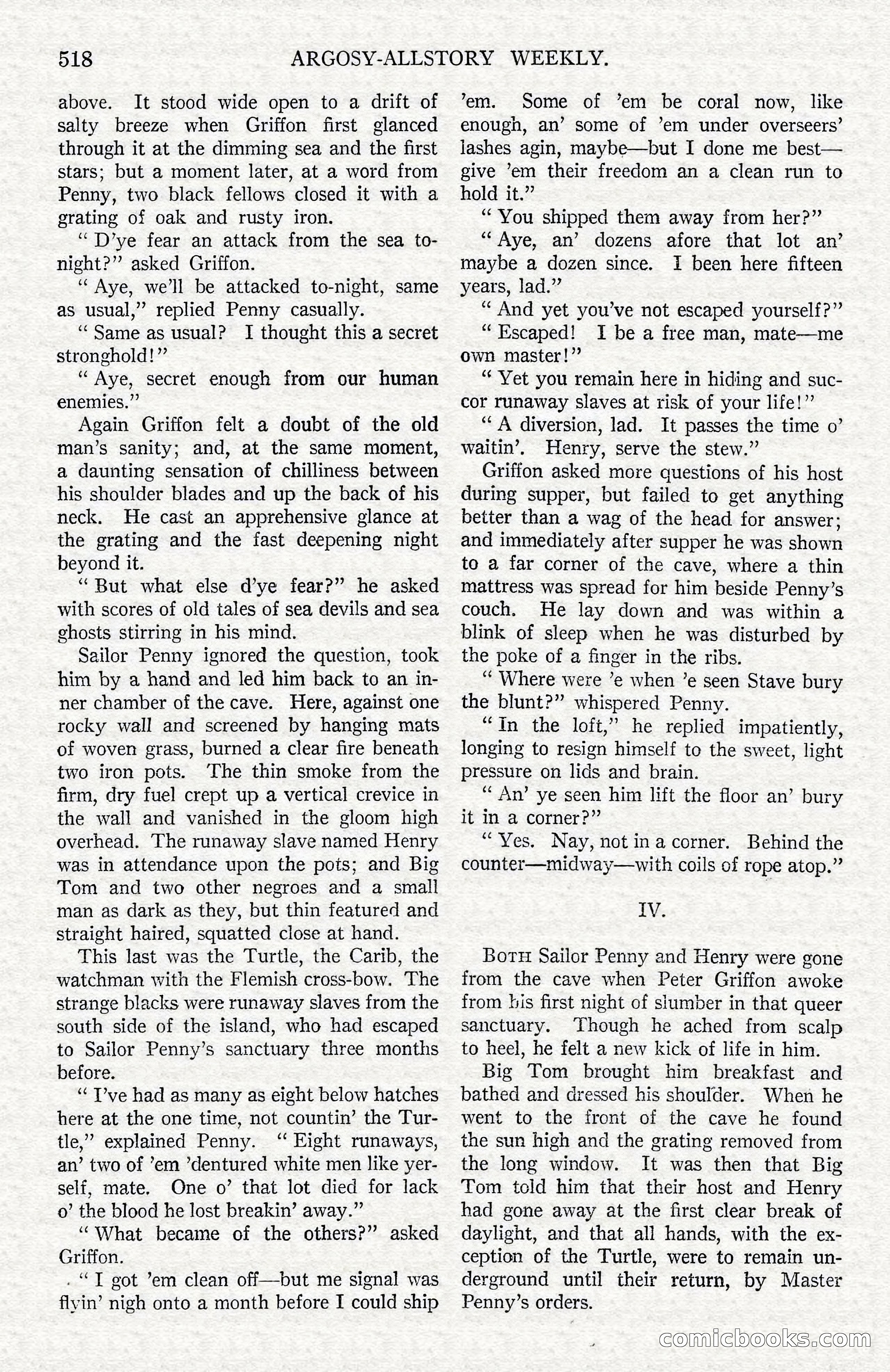 Argosy All-Story Weekly — Hopalong Cassidy Returns — page 49 of 174