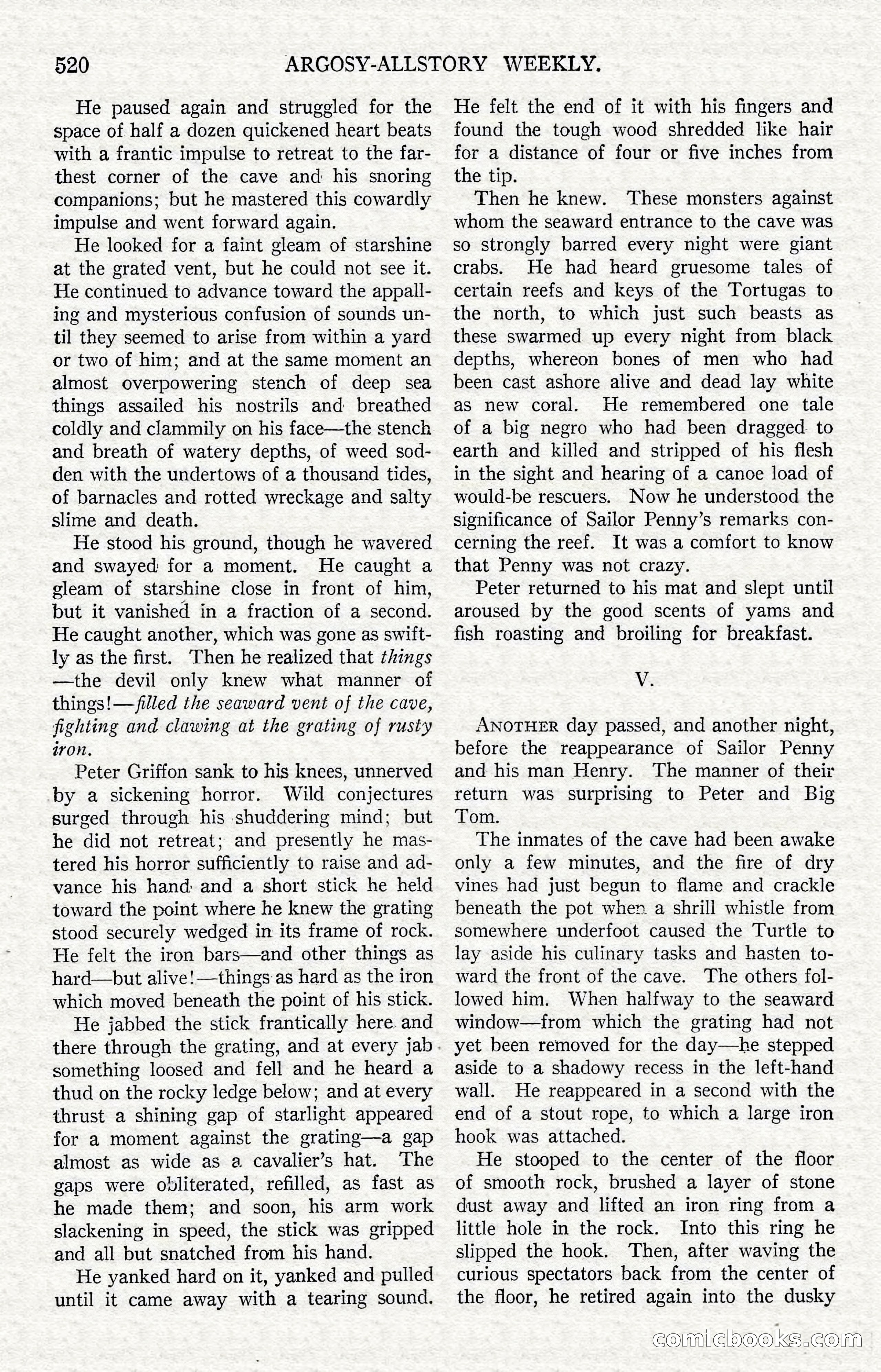 Argosy All-Story Weekly — Hopalong Cassidy Returns — page 51 of 174