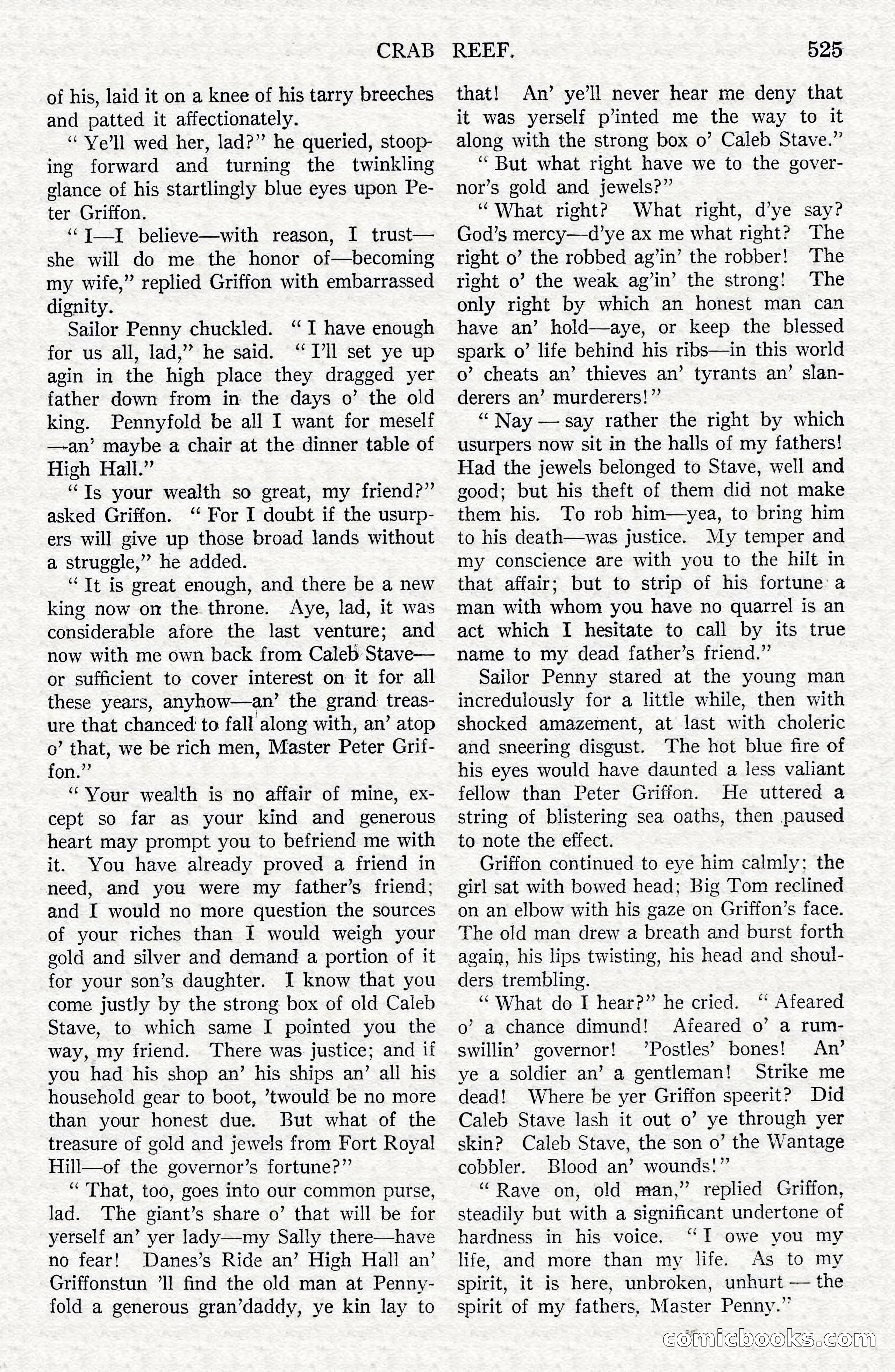 Argosy All-Story Weekly — Hopalong Cassidy Returns — page 56 of 174