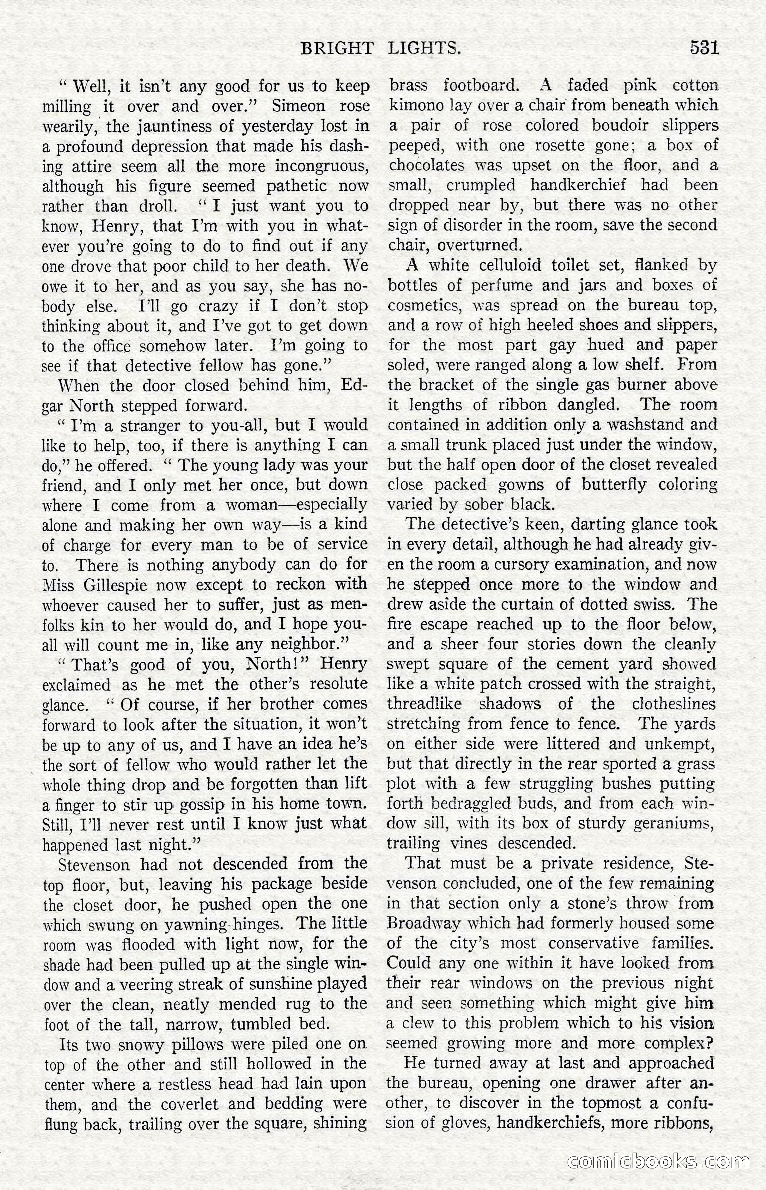 Argosy All-Story Weekly — Hopalong Cassidy Returns — page 62 of 174