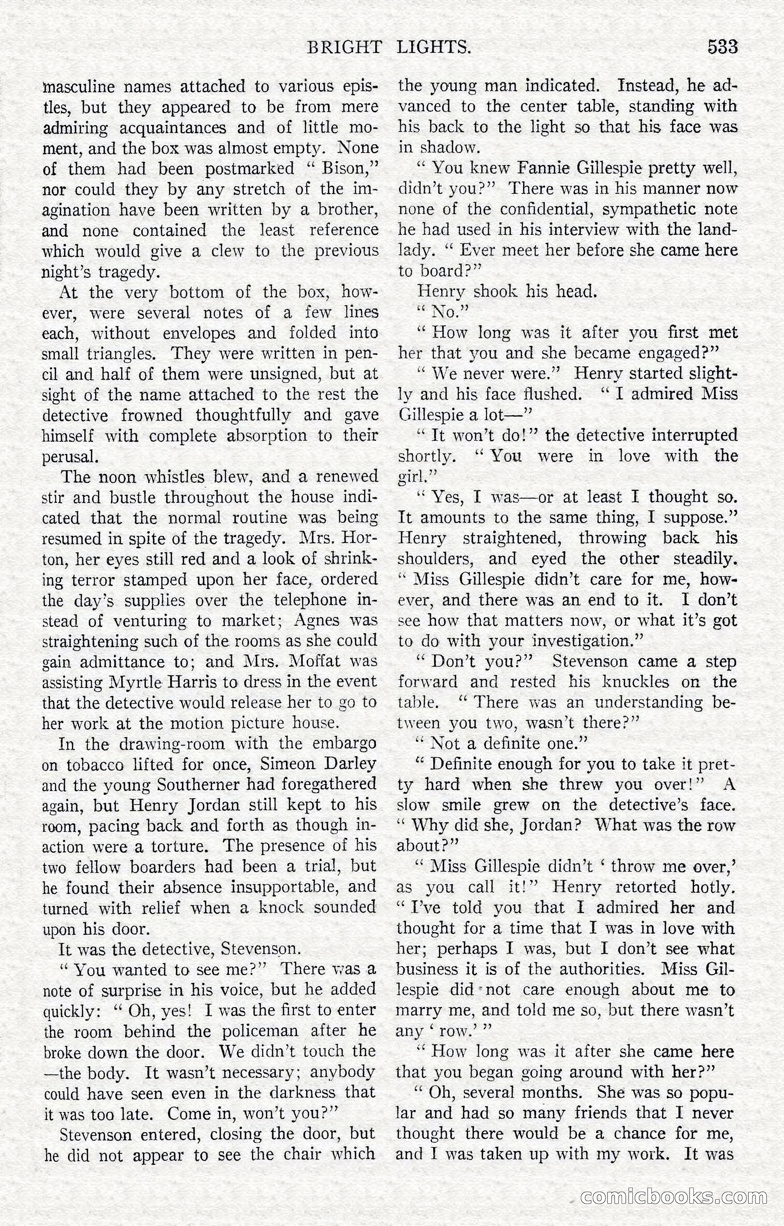 Argosy All-Story Weekly — Hopalong Cassidy Returns — page 64 of 174