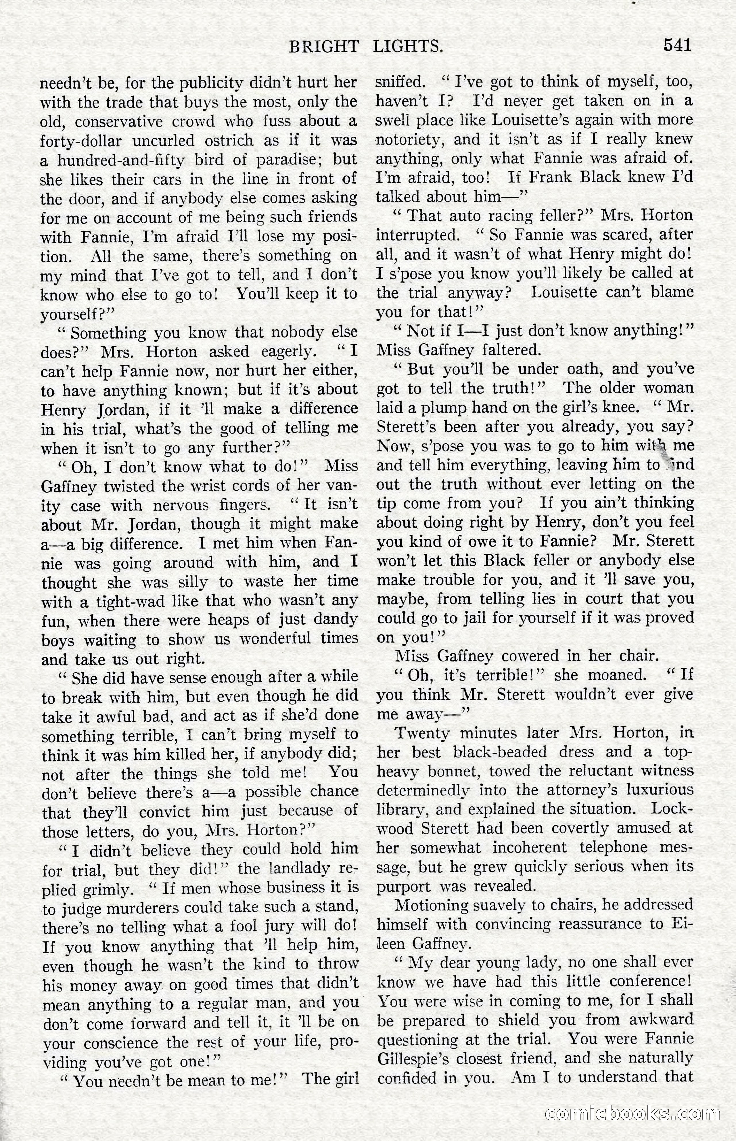 Argosy All-Story Weekly — Hopalong Cassidy Returns — page 72 of 174