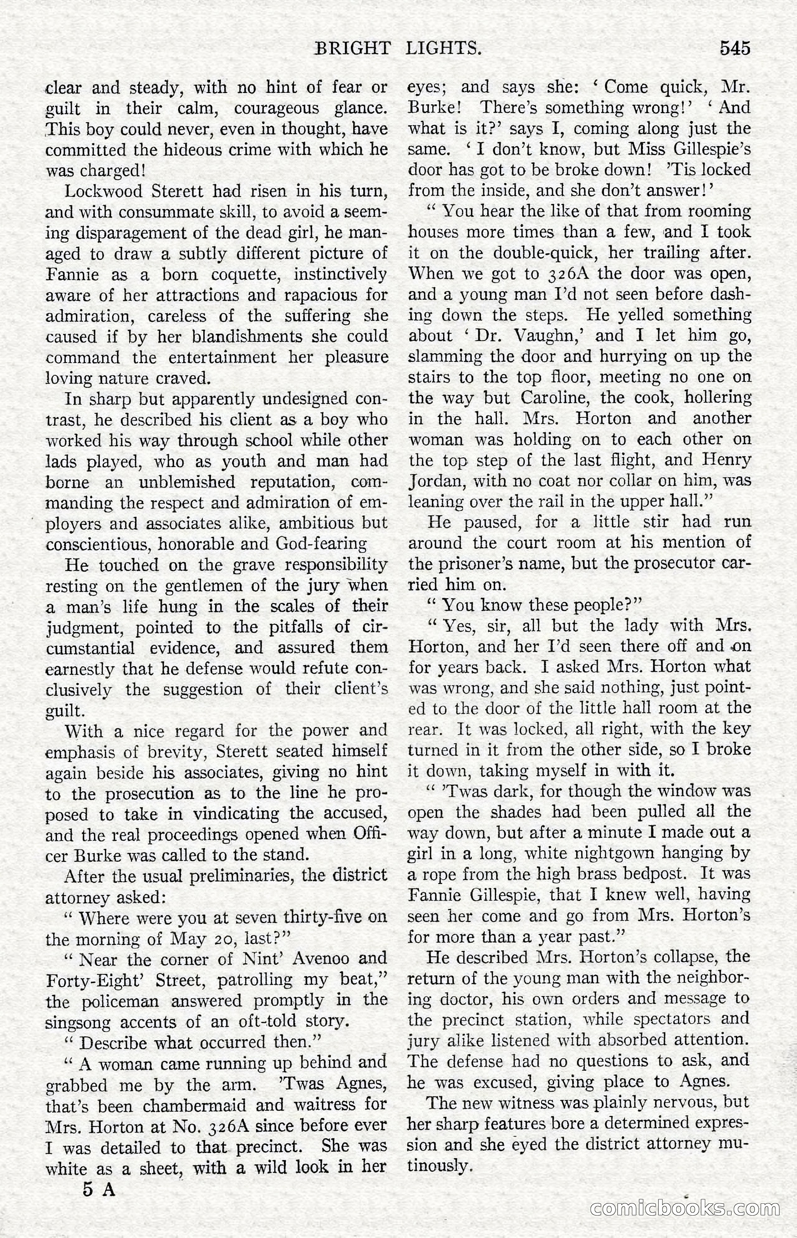 Argosy All-Story Weekly — Hopalong Cassidy Returns — page 76 of 174