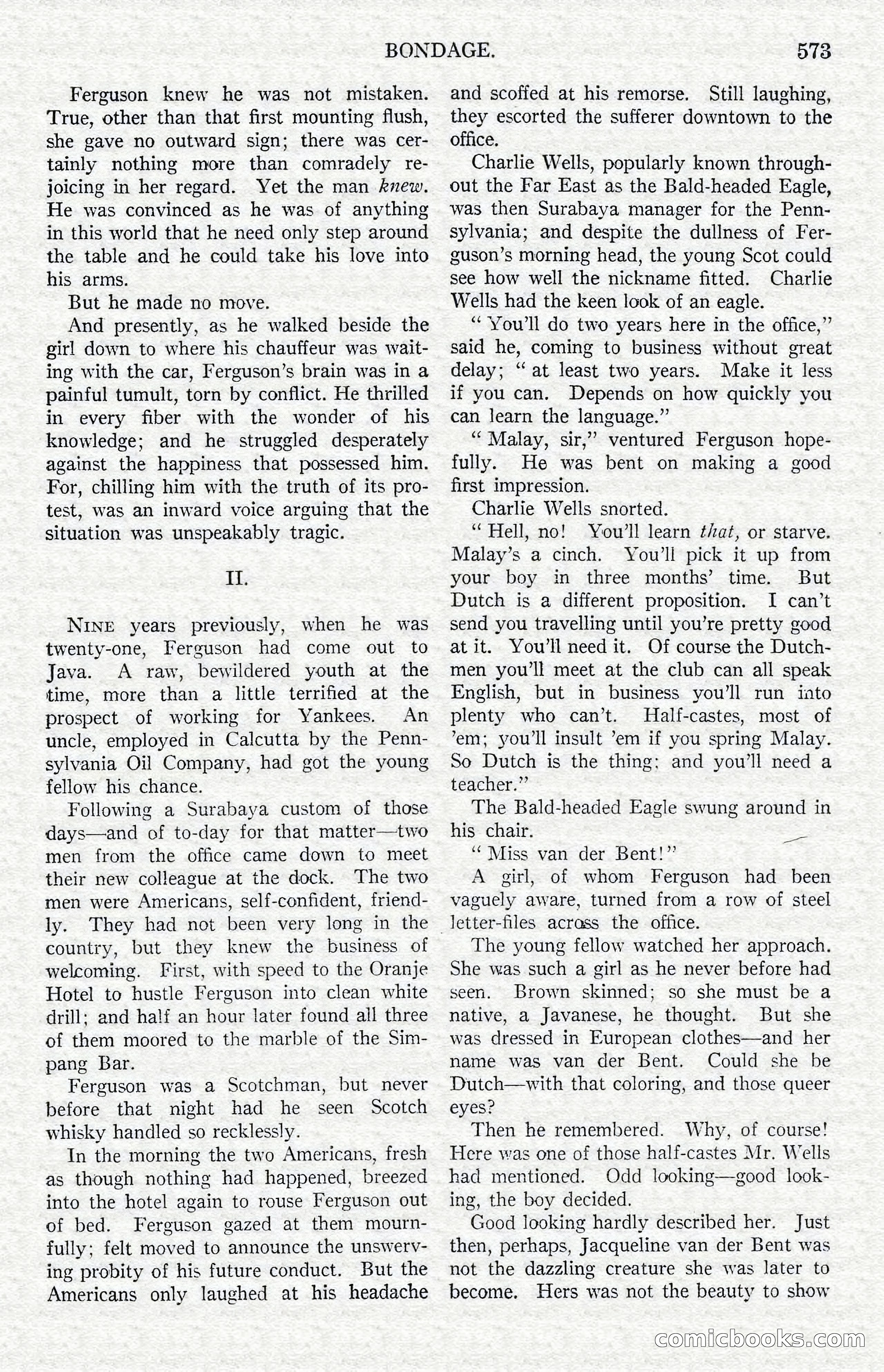 Argosy All-Story Weekly — Hopalong Cassidy Returns — page 104 of 174