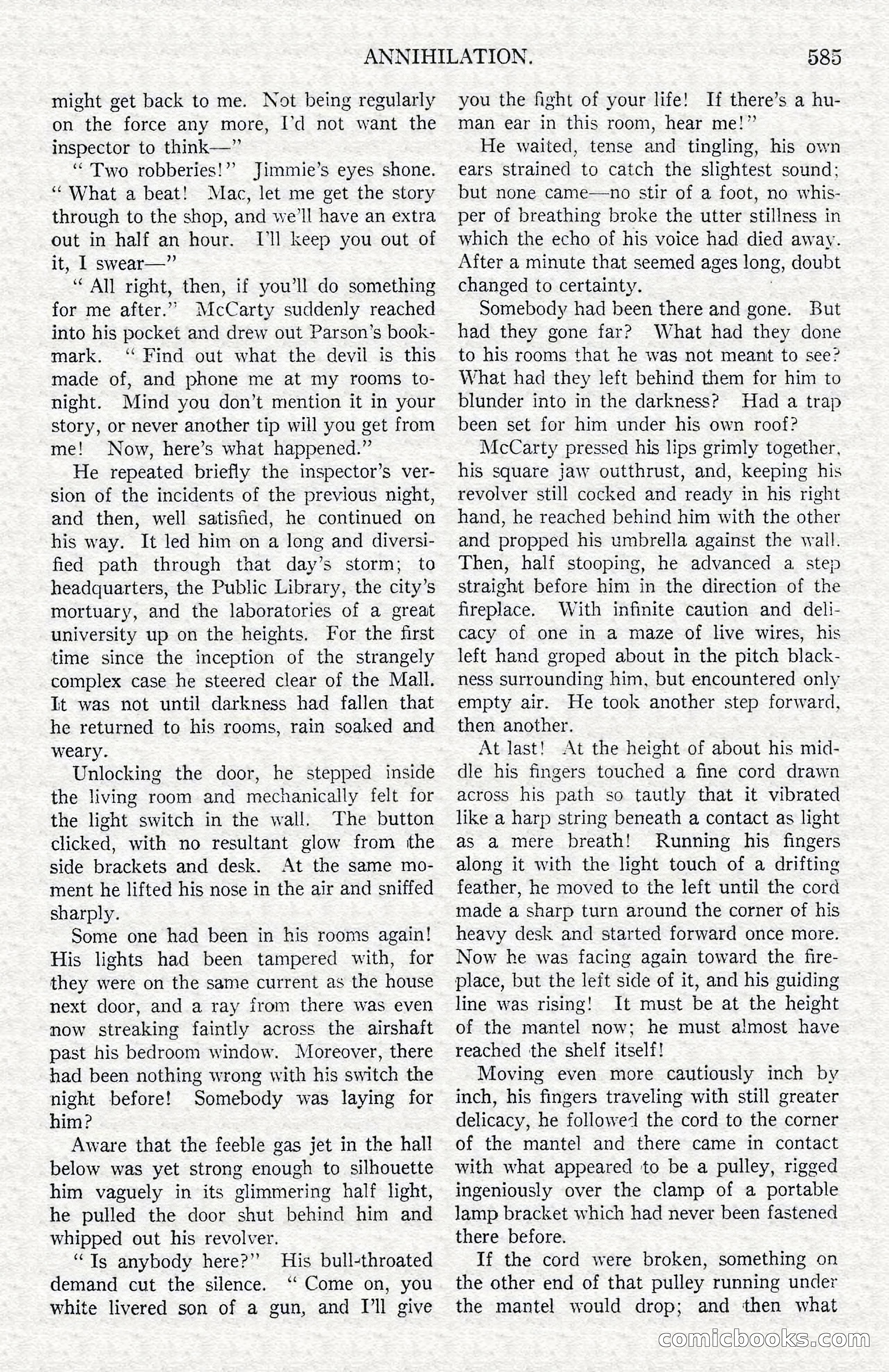Argosy All-Story Weekly — Hopalong Cassidy Returns — page 116 of 174