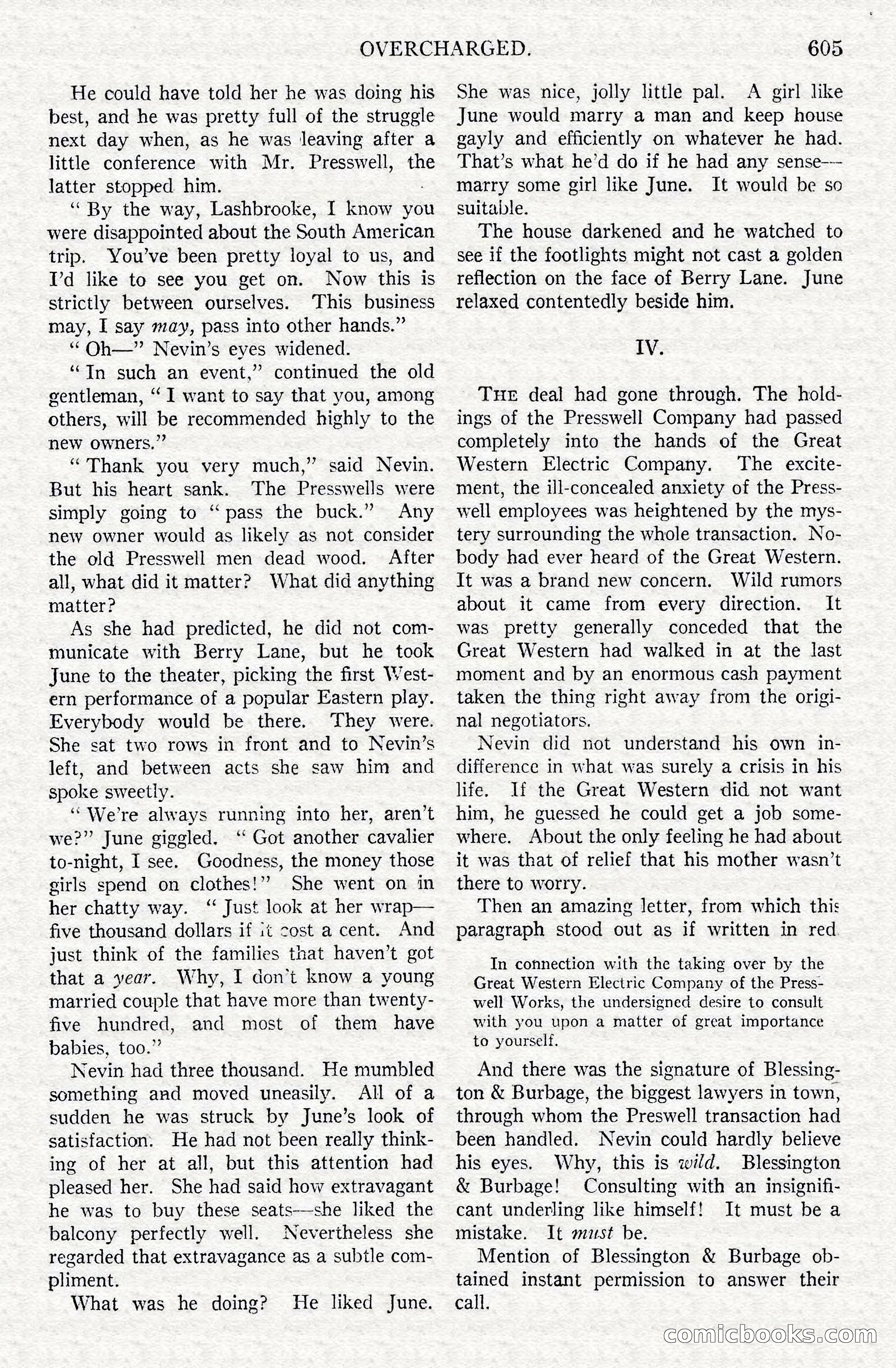 Argosy All-Story Weekly — Hopalong Cassidy Returns — page 136 of 174