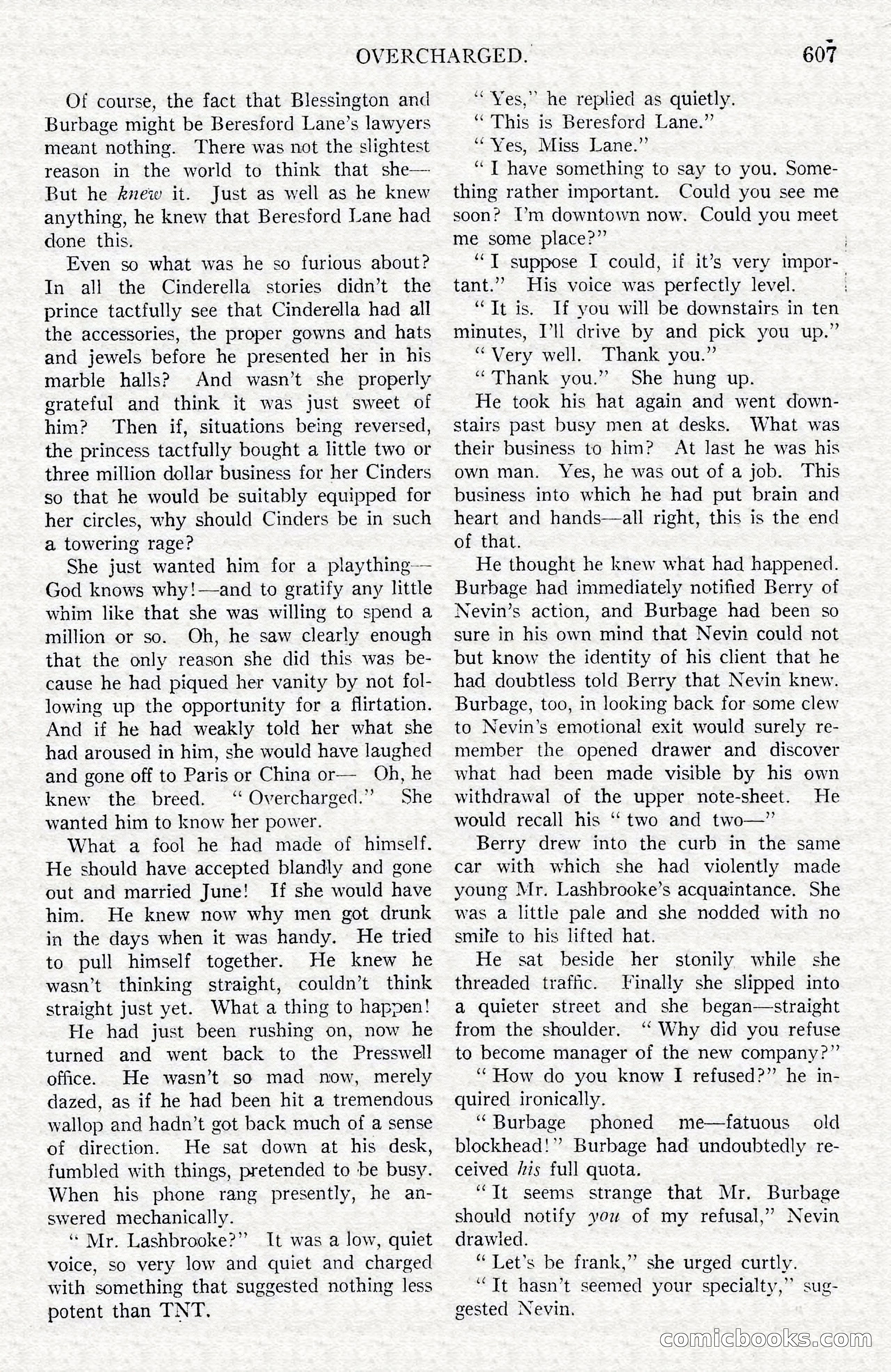 Argosy All-Story Weekly — Hopalong Cassidy Returns — page 138 of 174
