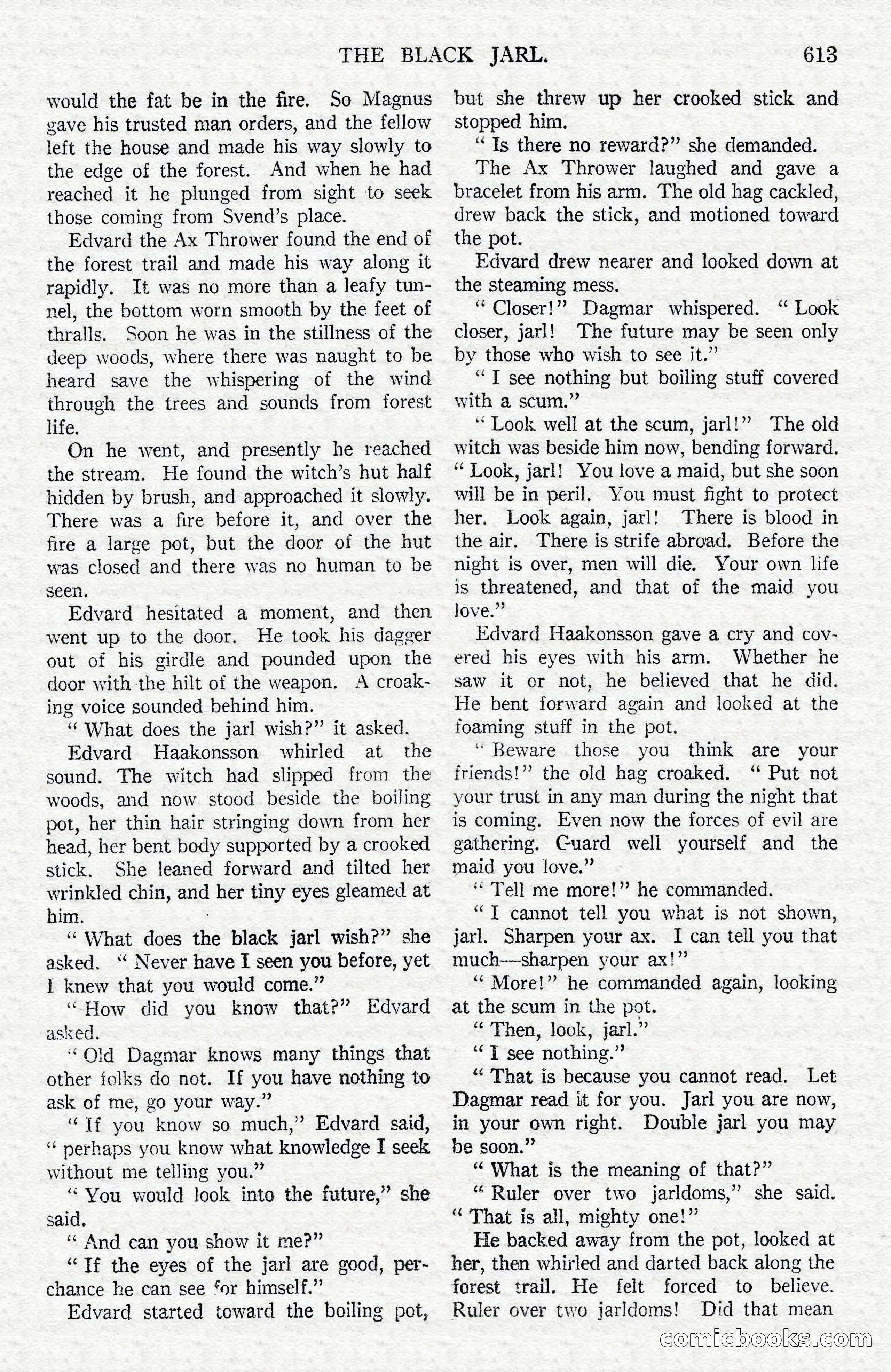 Argosy All-Story Weekly — Hopalong Cassidy Returns — page 144 of 174