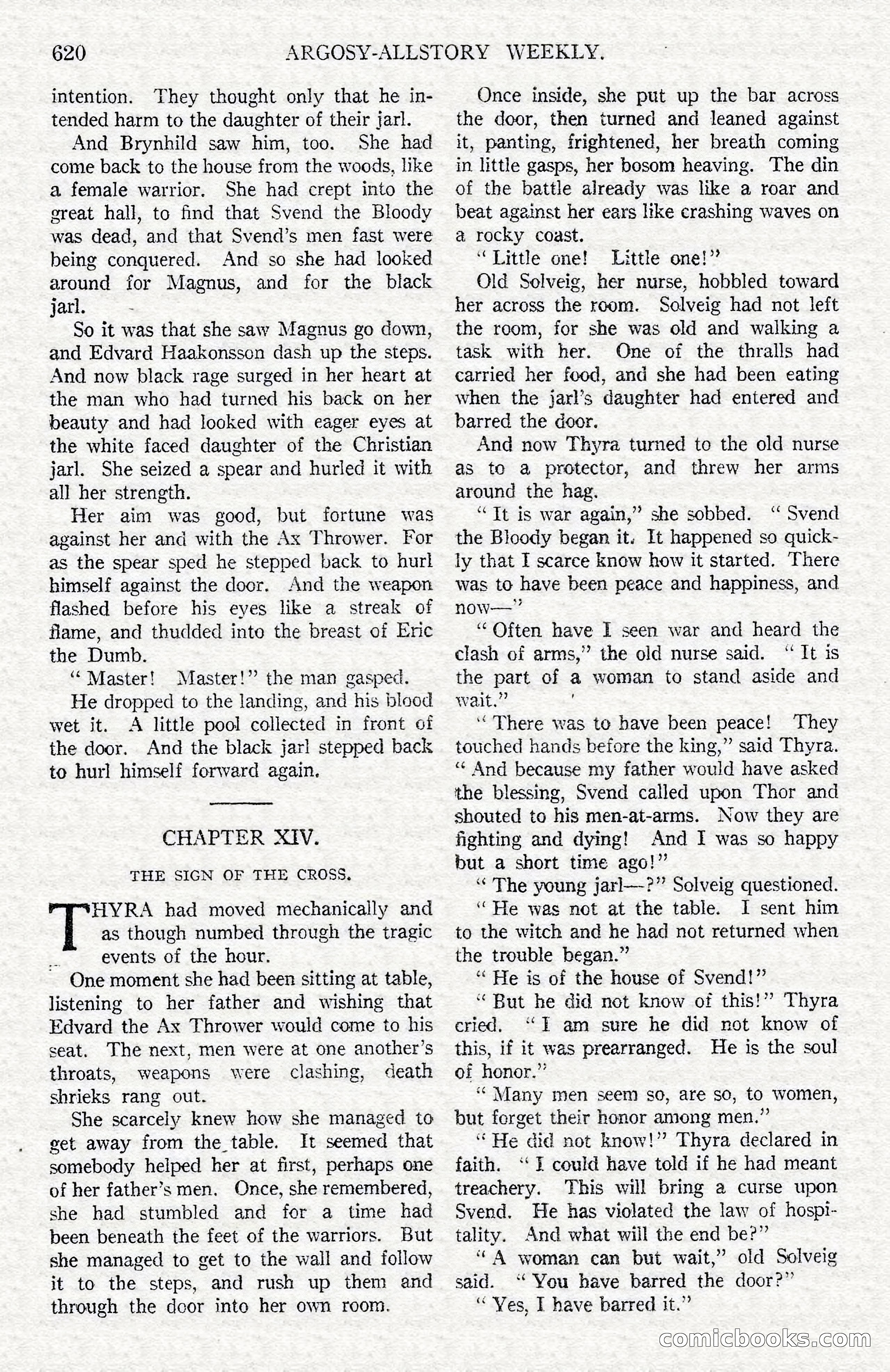 Argosy All-Story Weekly — Hopalong Cassidy Returns — page 151 of 174