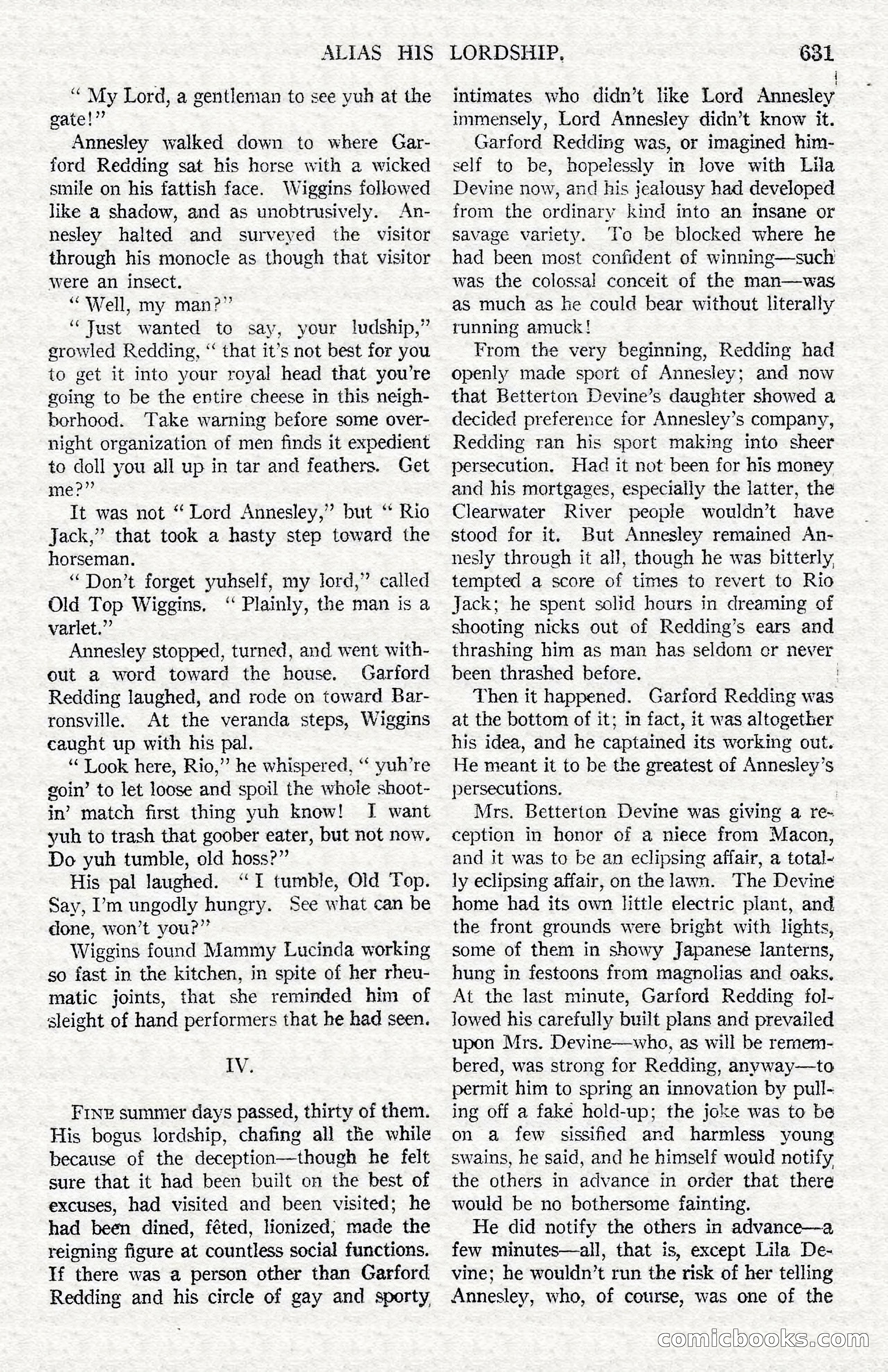 Argosy All-Story Weekly — Hopalong Cassidy Returns — page 162 of 174