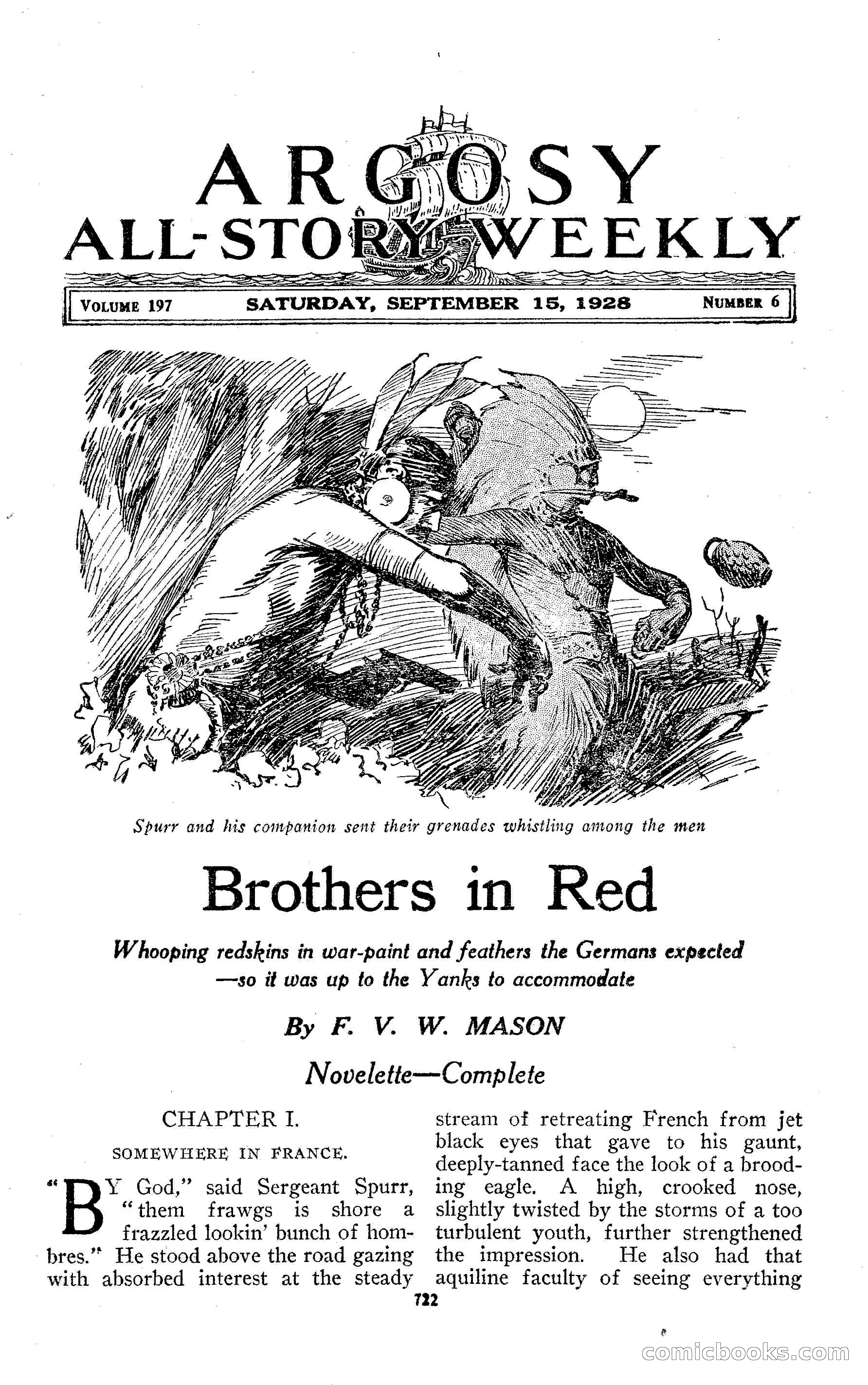 Argosy All-Story Weekly, September 15, 1928 — page 4 of 148