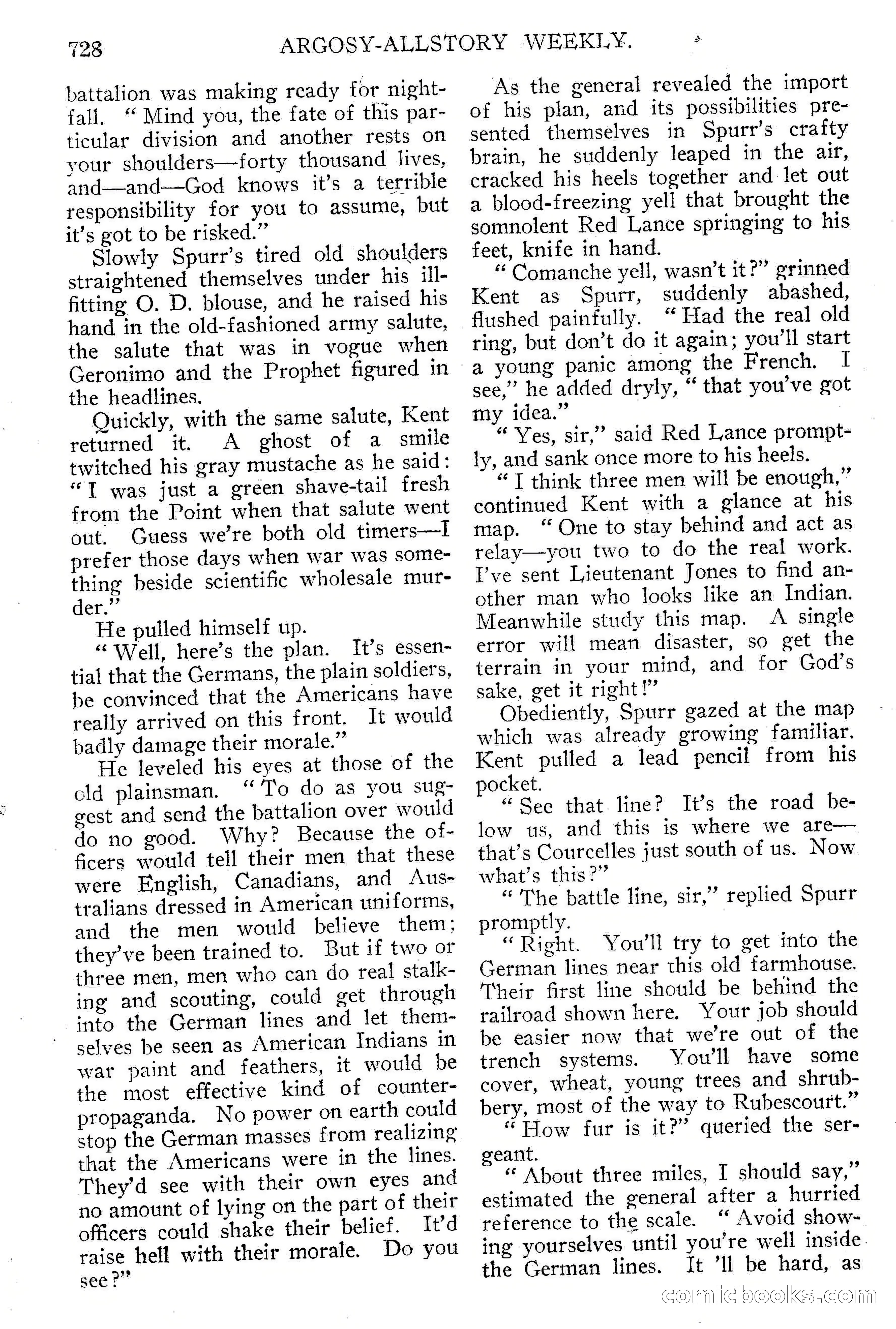 Argosy All-Story Weekly, September 15, 1928 — page 10 of 148