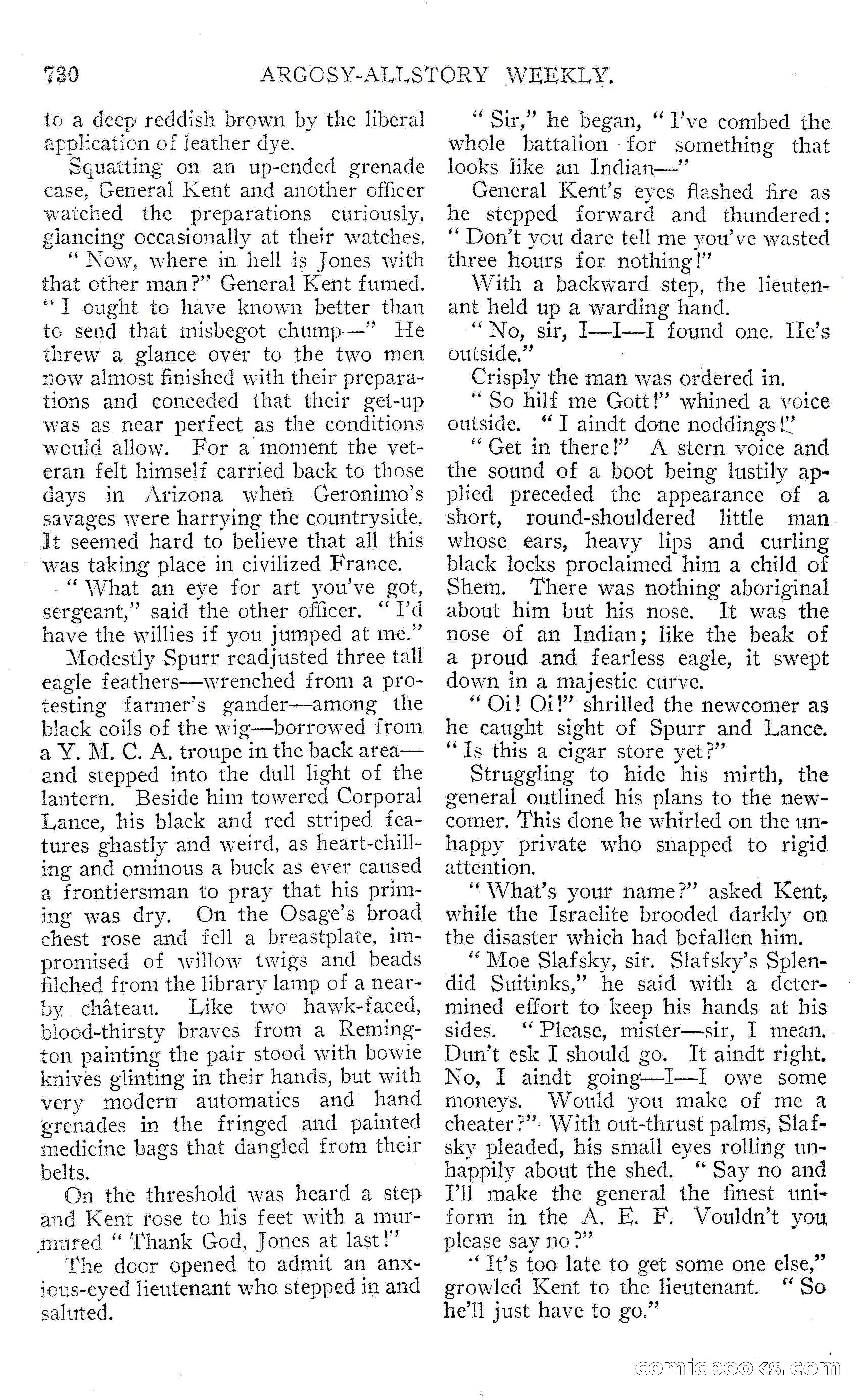 Argosy All-Story Weekly, September 15, 1928 — page 12 of 148