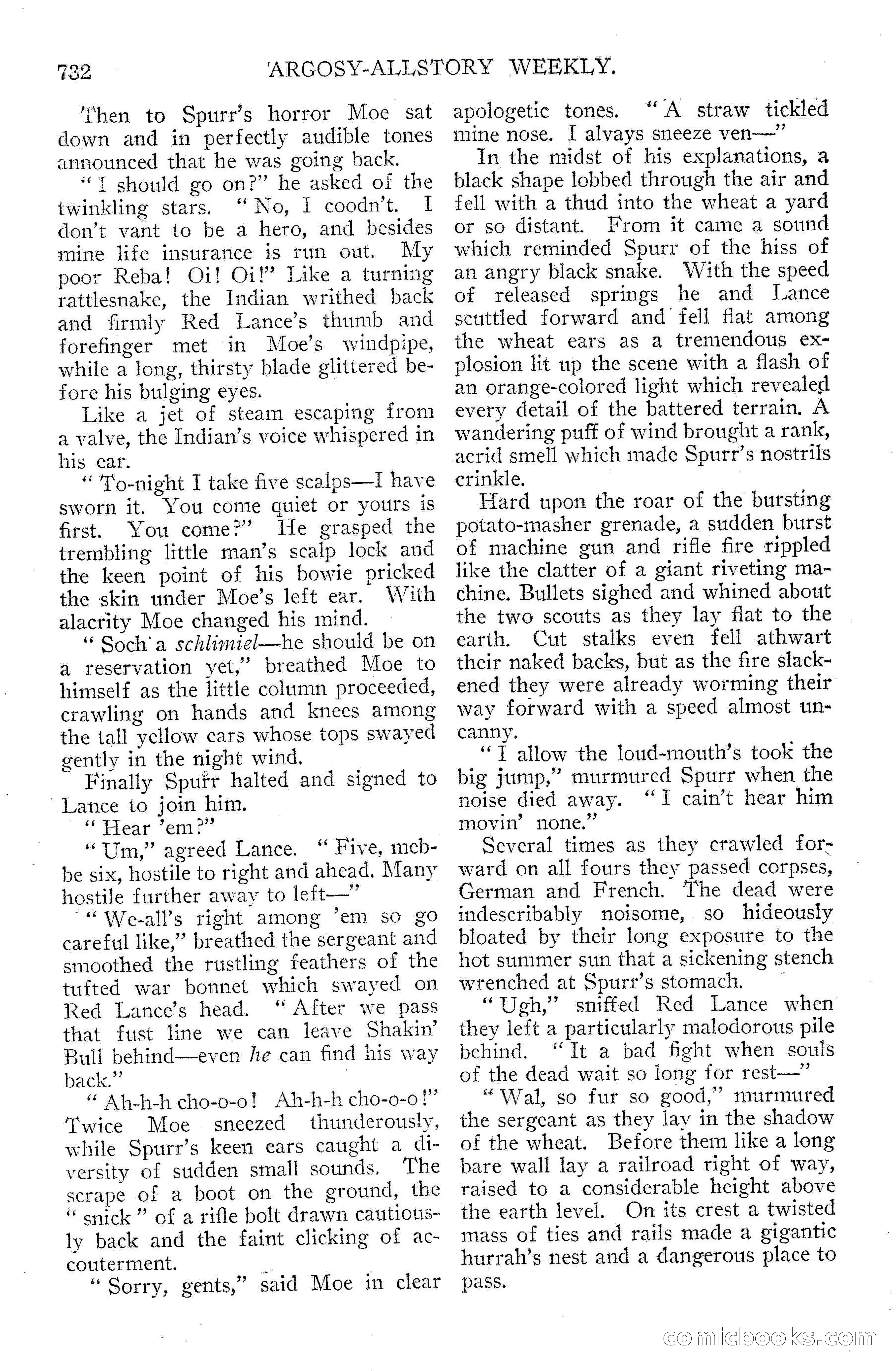 Argosy All-Story Weekly, September 15, 1928 — page 14 of 148
