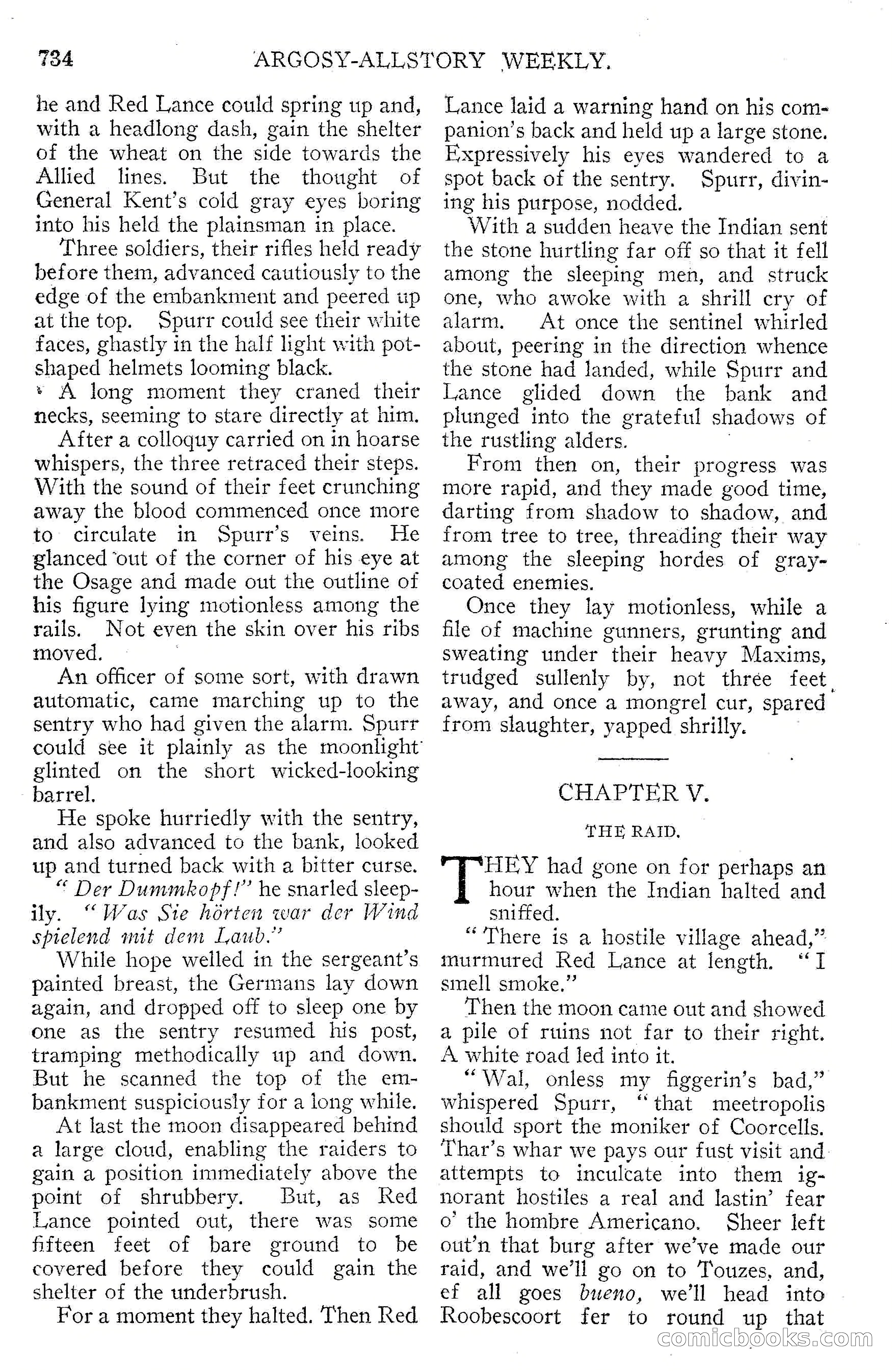 Argosy All-Story Weekly, September 15, 1928 — page 16 of 148