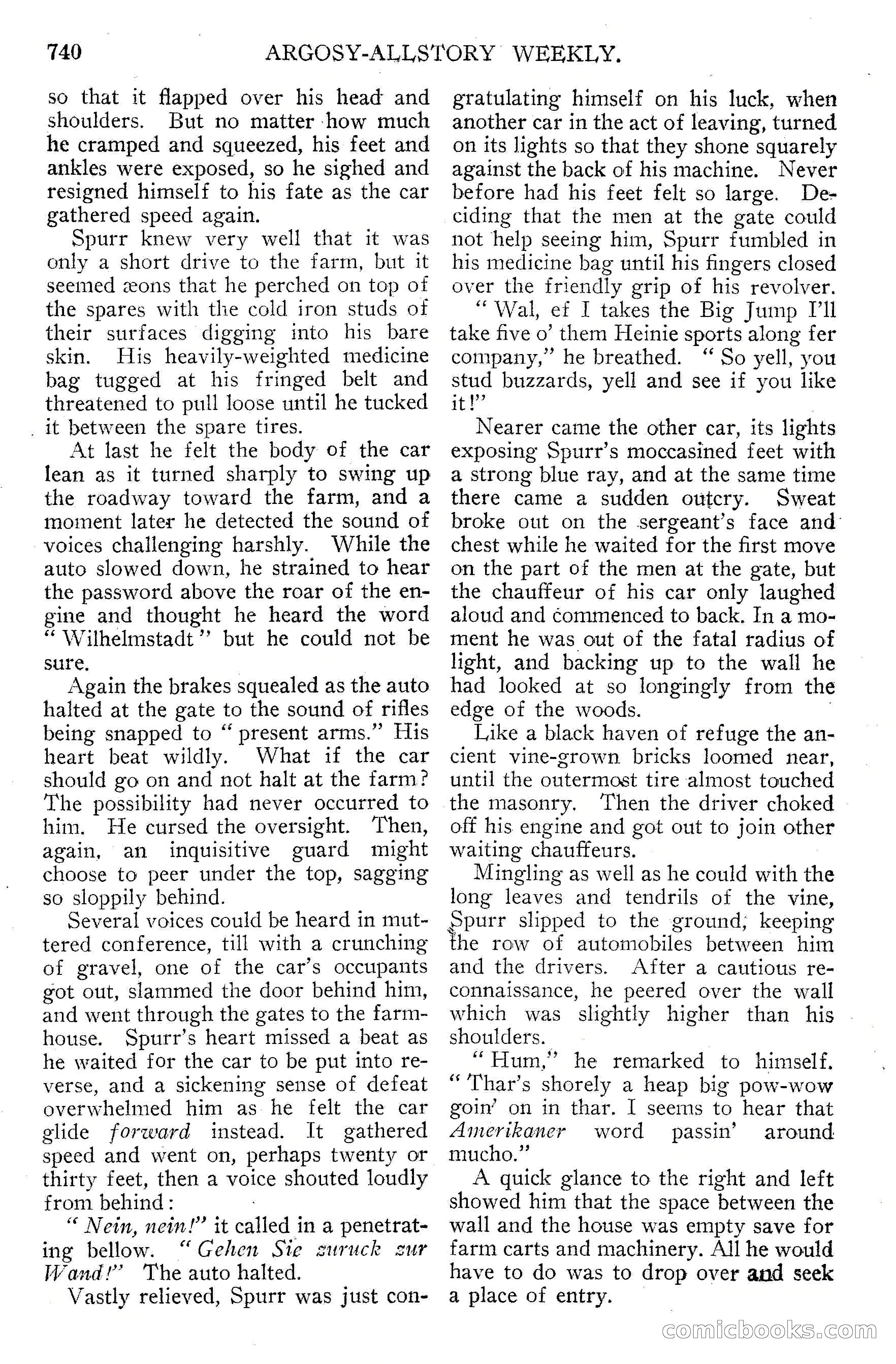 Argosy All-Story Weekly, September 15, 1928 — page 22 of 148