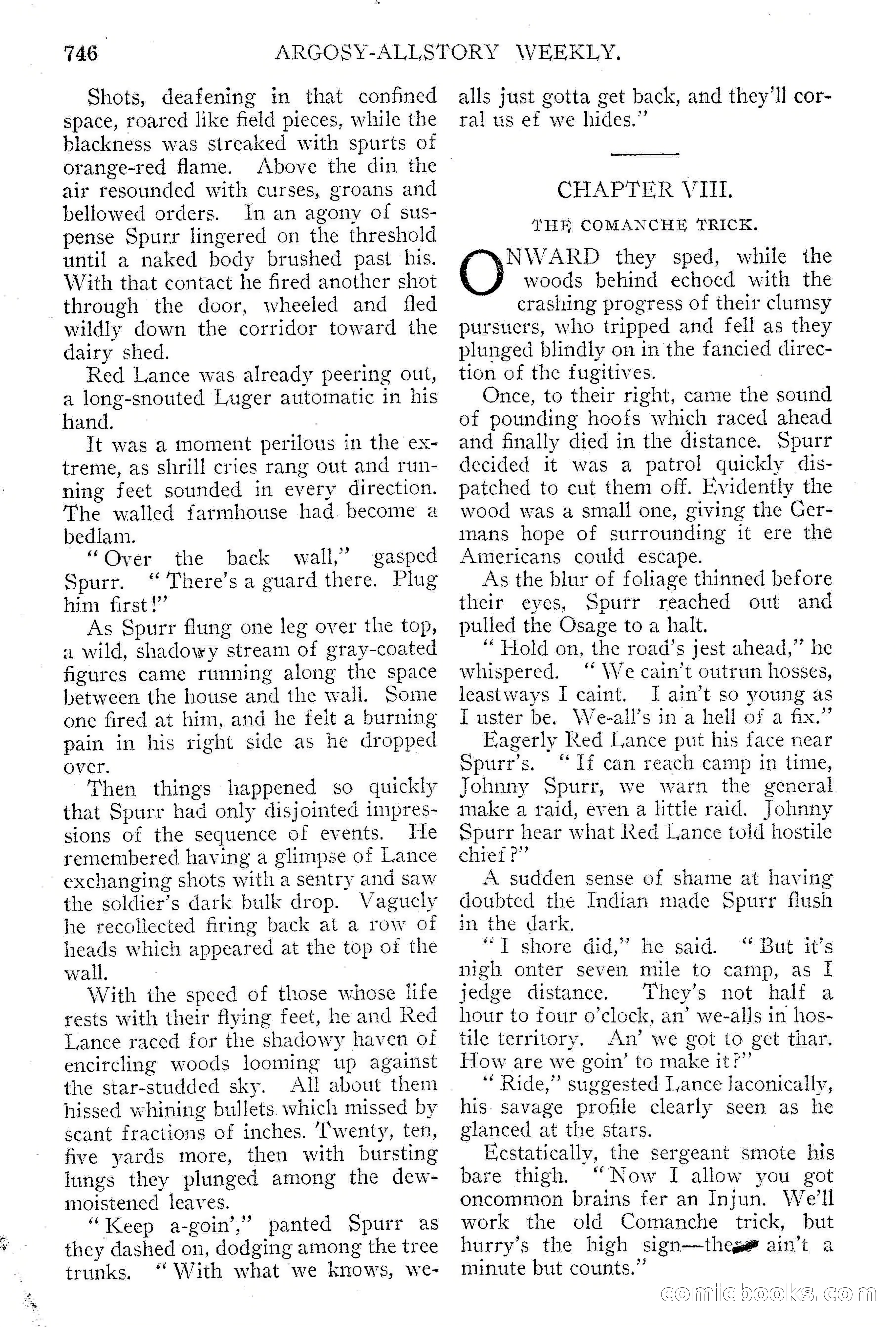 Argosy All-Story Weekly, September 15, 1928 — page 28 of 148