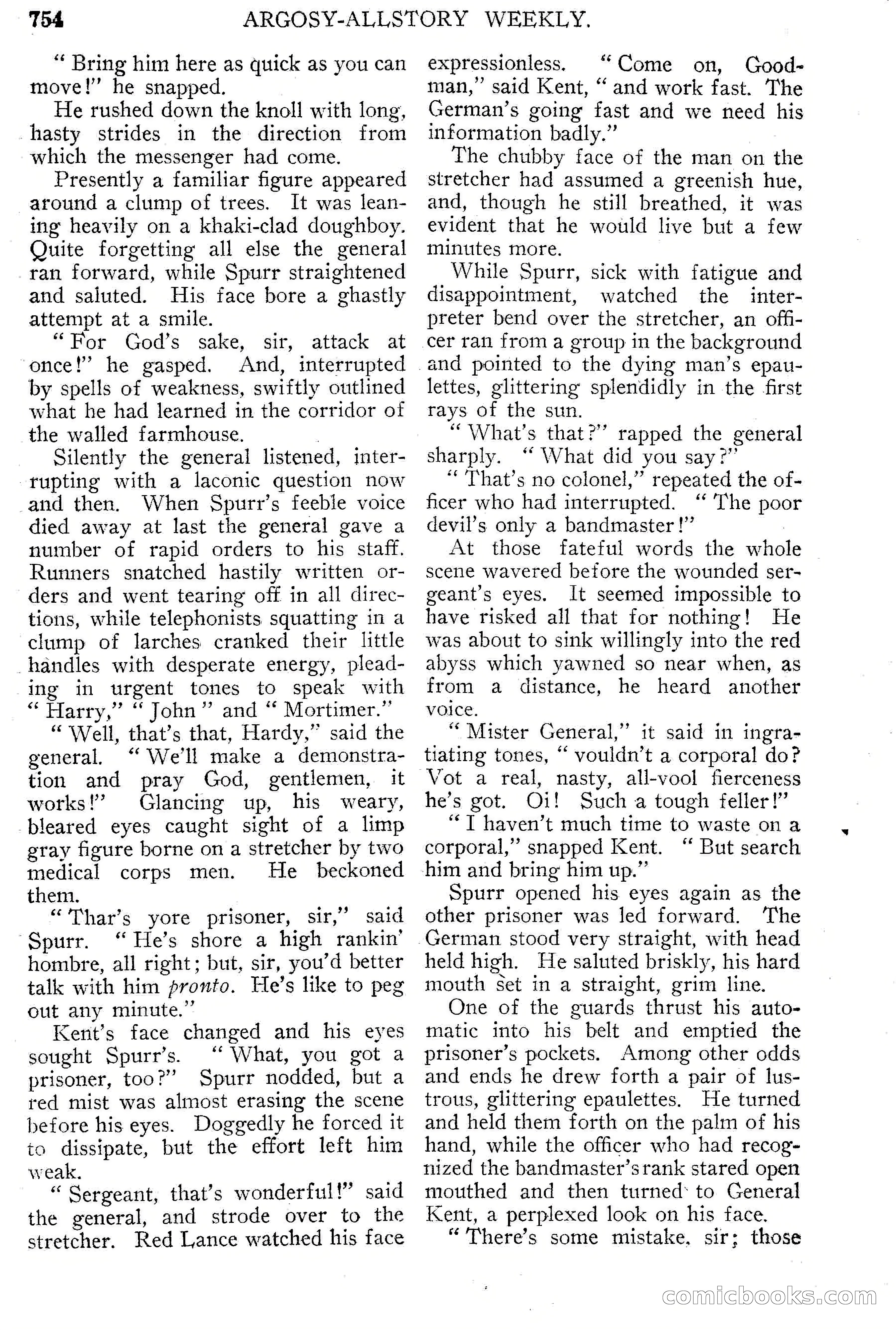 Argosy All-Story Weekly, September 15, 1928 — page 36 of 148