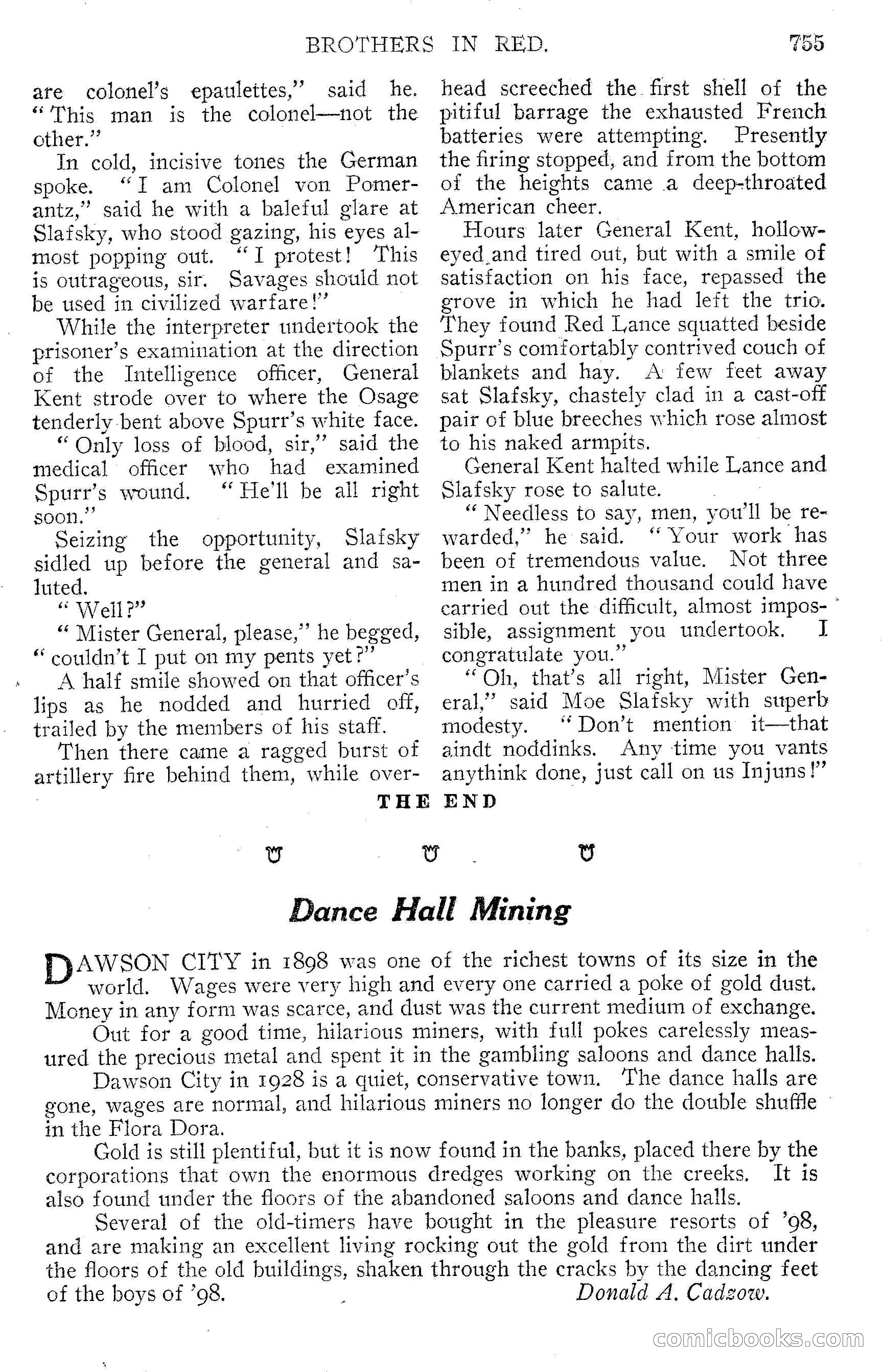 Argosy All-Story Weekly, September 15, 1928 — page 37 of 148