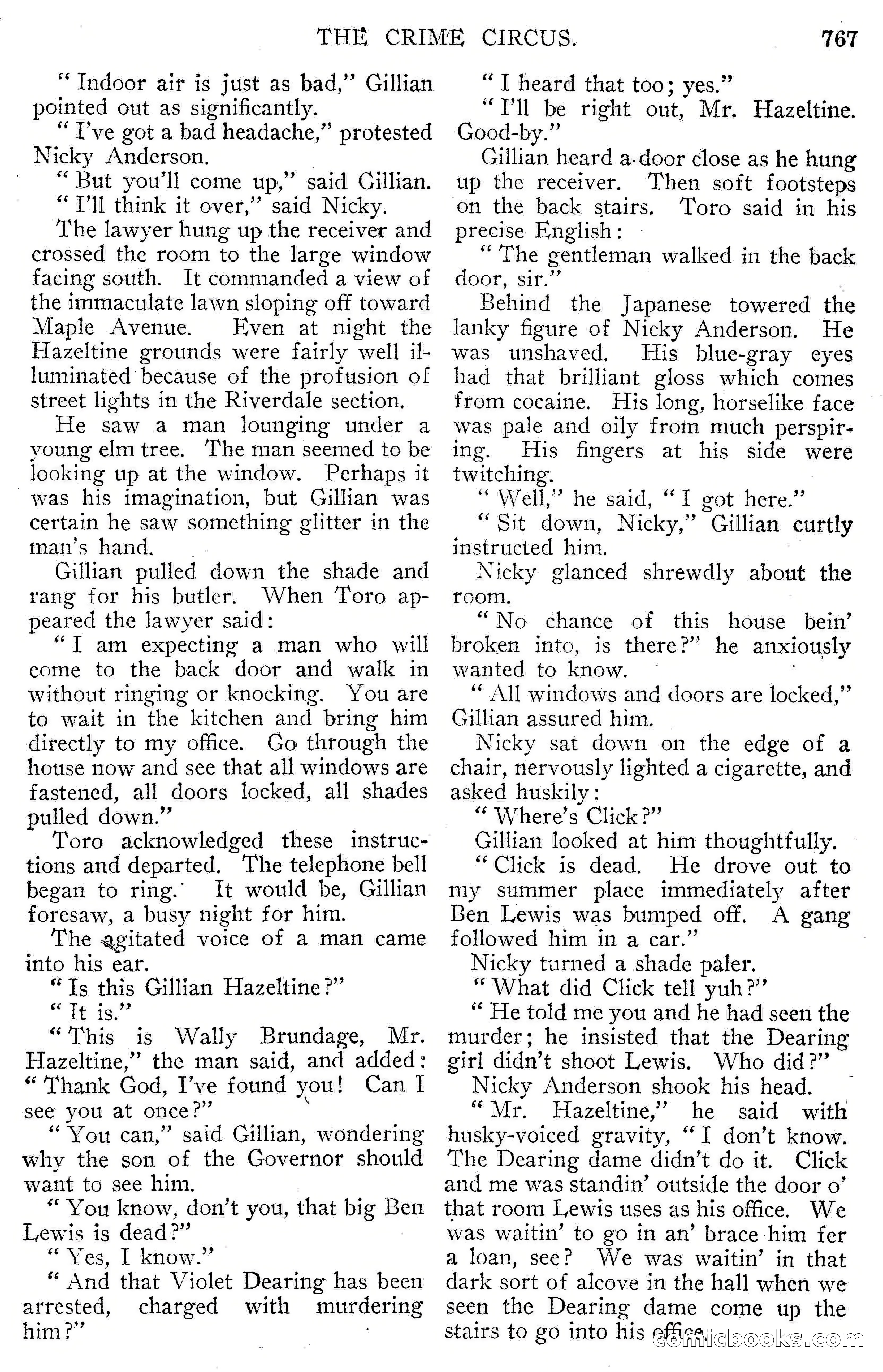 Argosy All-Story Weekly, September 15, 1928 — page 49 of 148