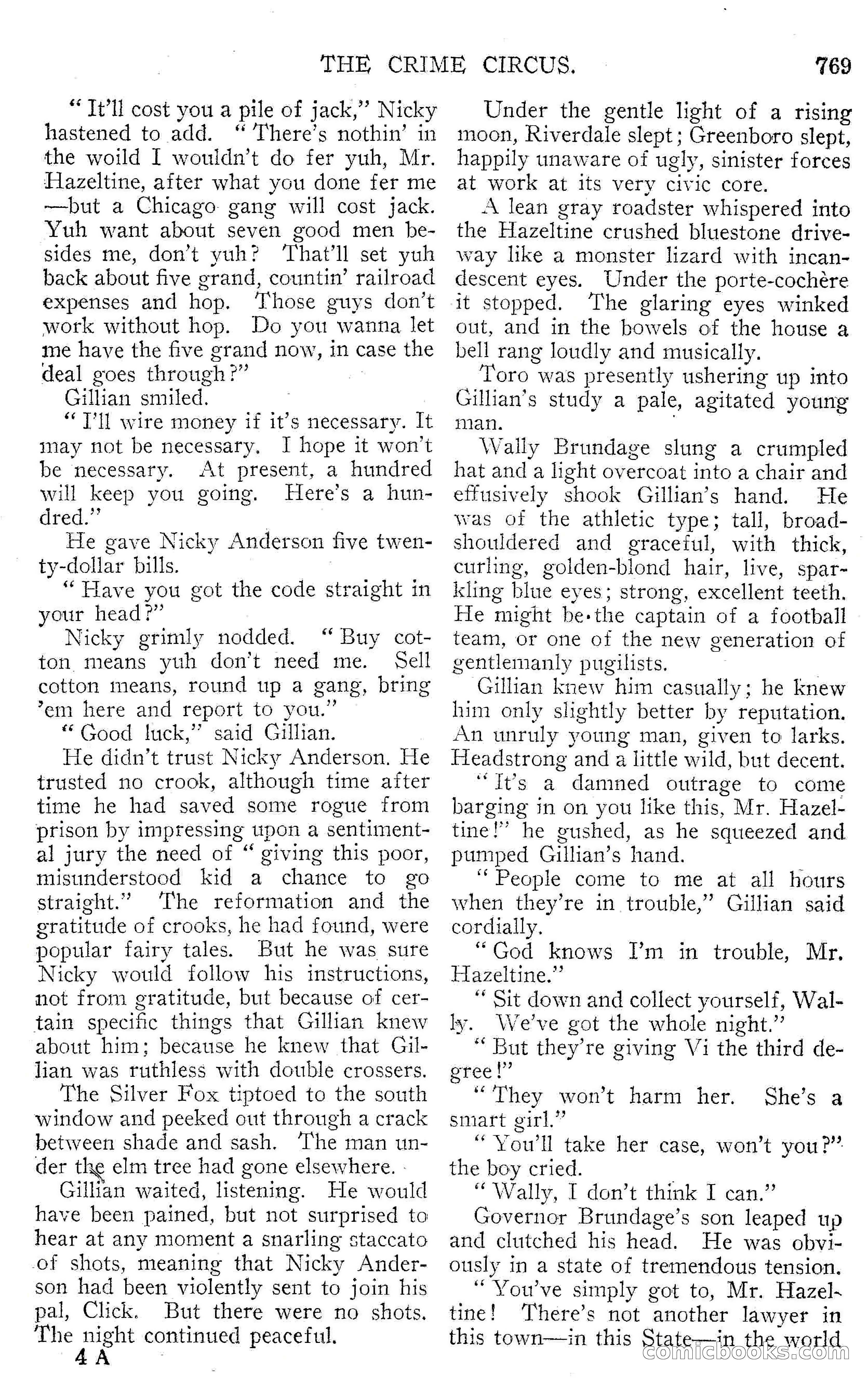 Argosy All-Story Weekly, September 15, 1928 — page 51 of 148