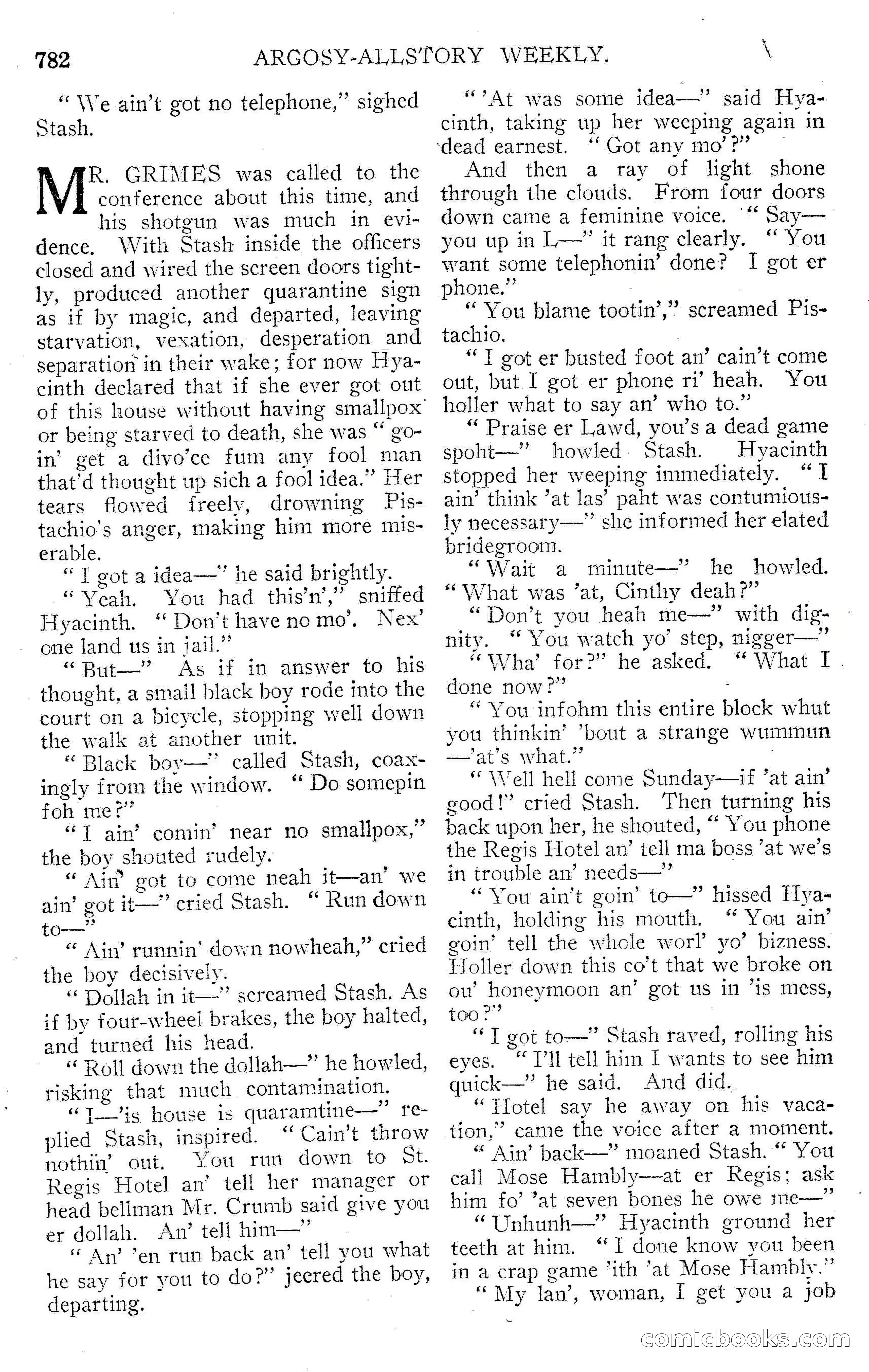 Argosy All-Story Weekly, September 15, 1928 — page 64 of 148