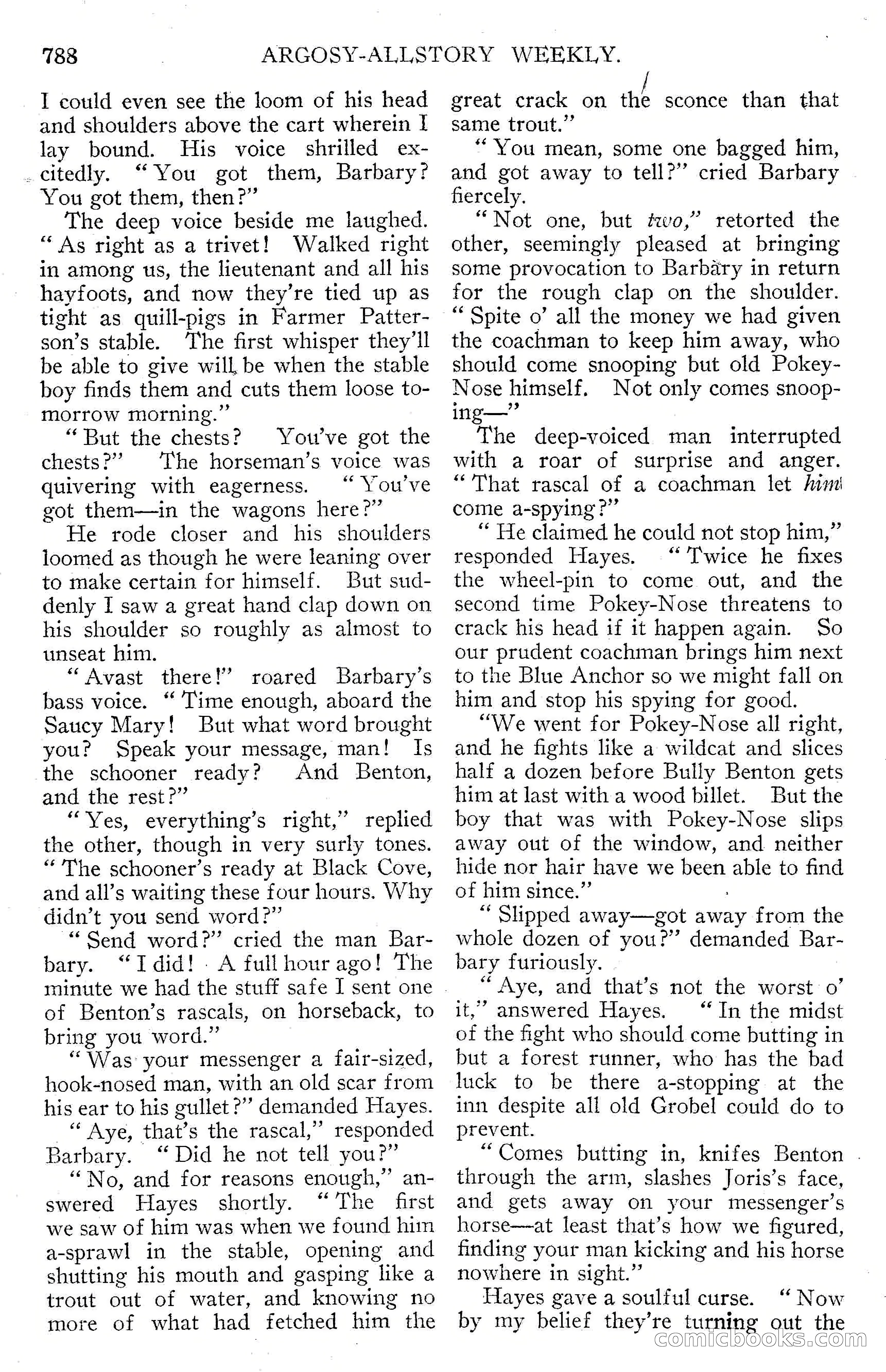 Argosy All-Story Weekly, September 15, 1928 — page 70 of 148