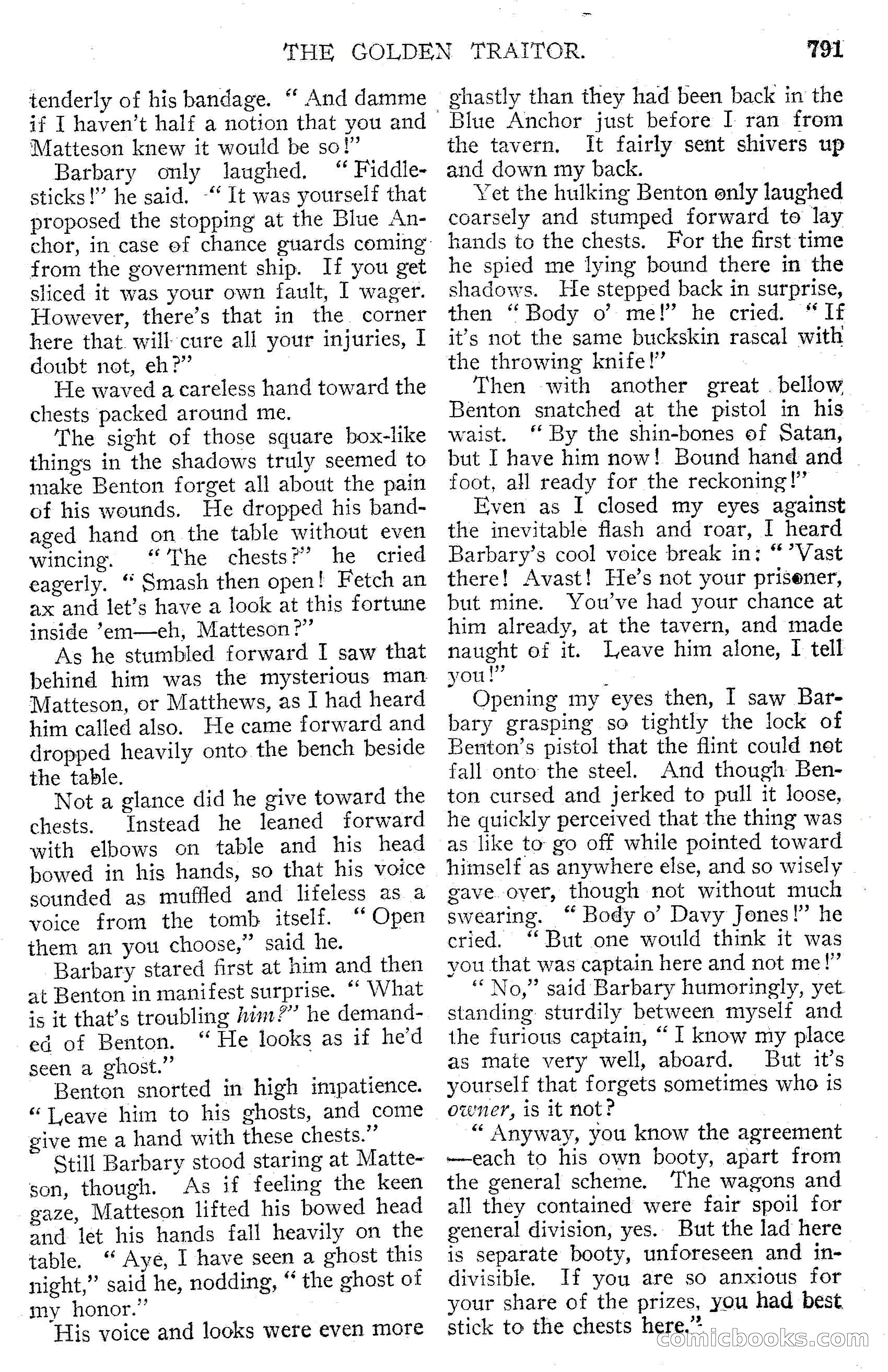 Argosy All-Story Weekly, September 15, 1928 — page 73 of 148