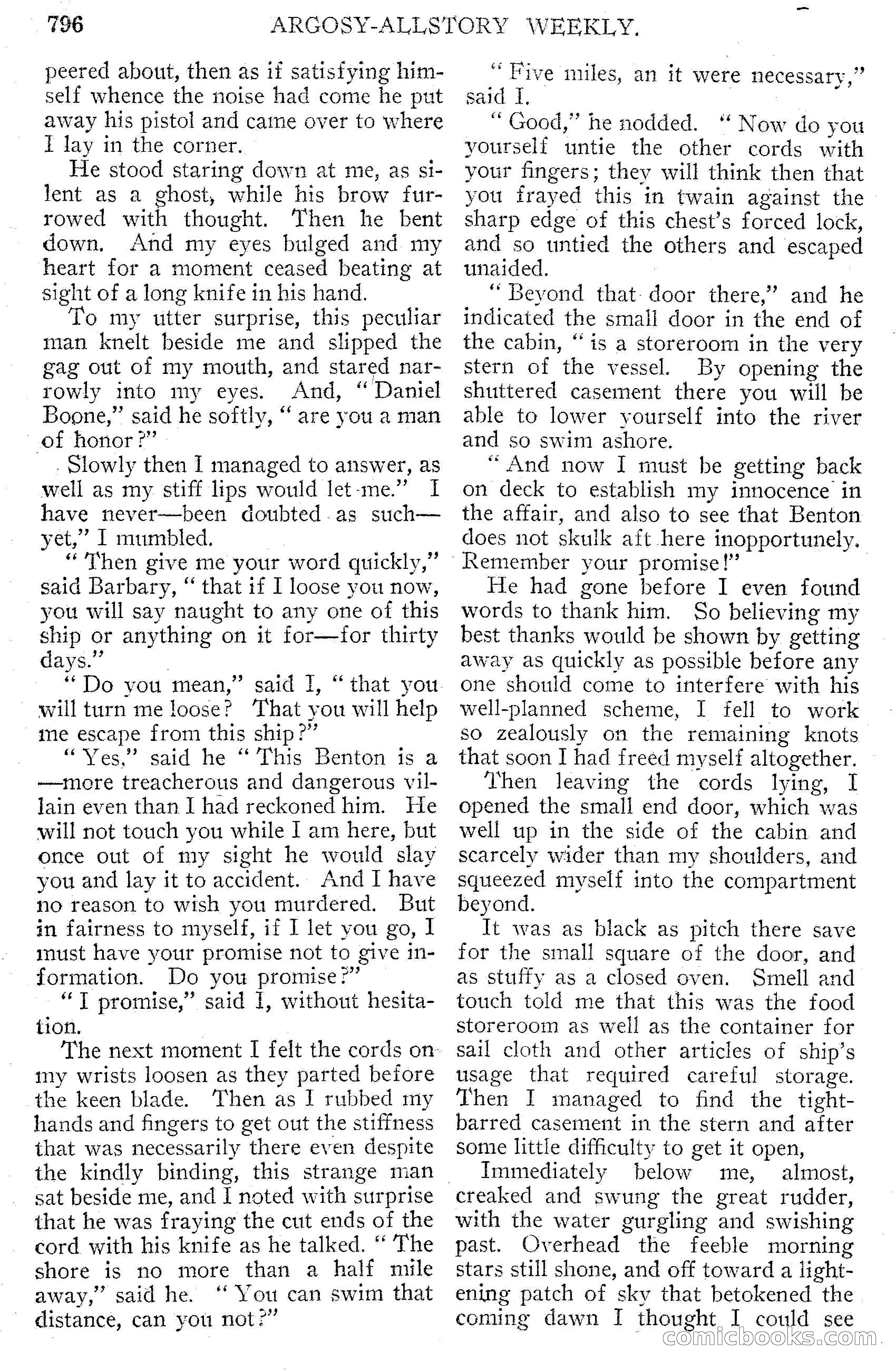 Argosy All-Story Weekly, September 15, 1928 — page 78 of 148