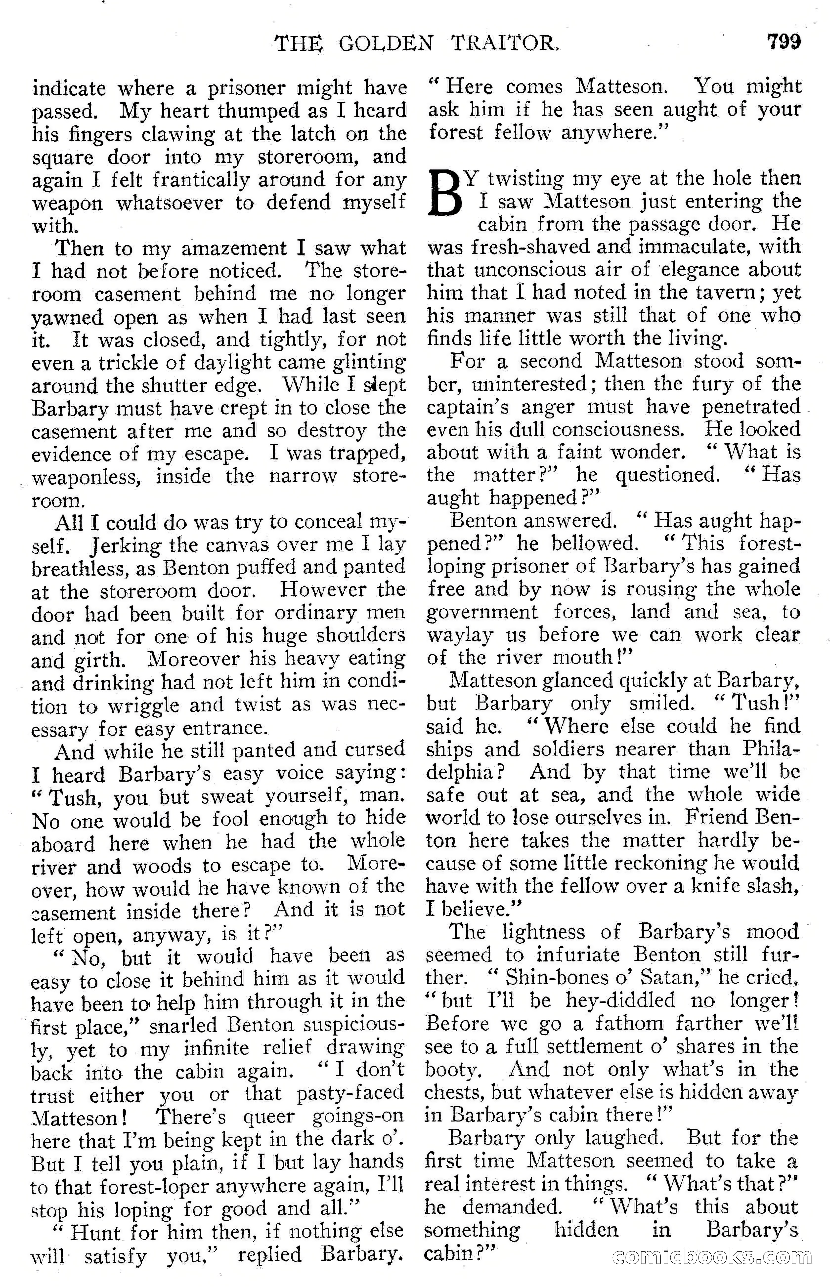 Argosy All-Story Weekly, September 15, 1928 — page 81 of 148