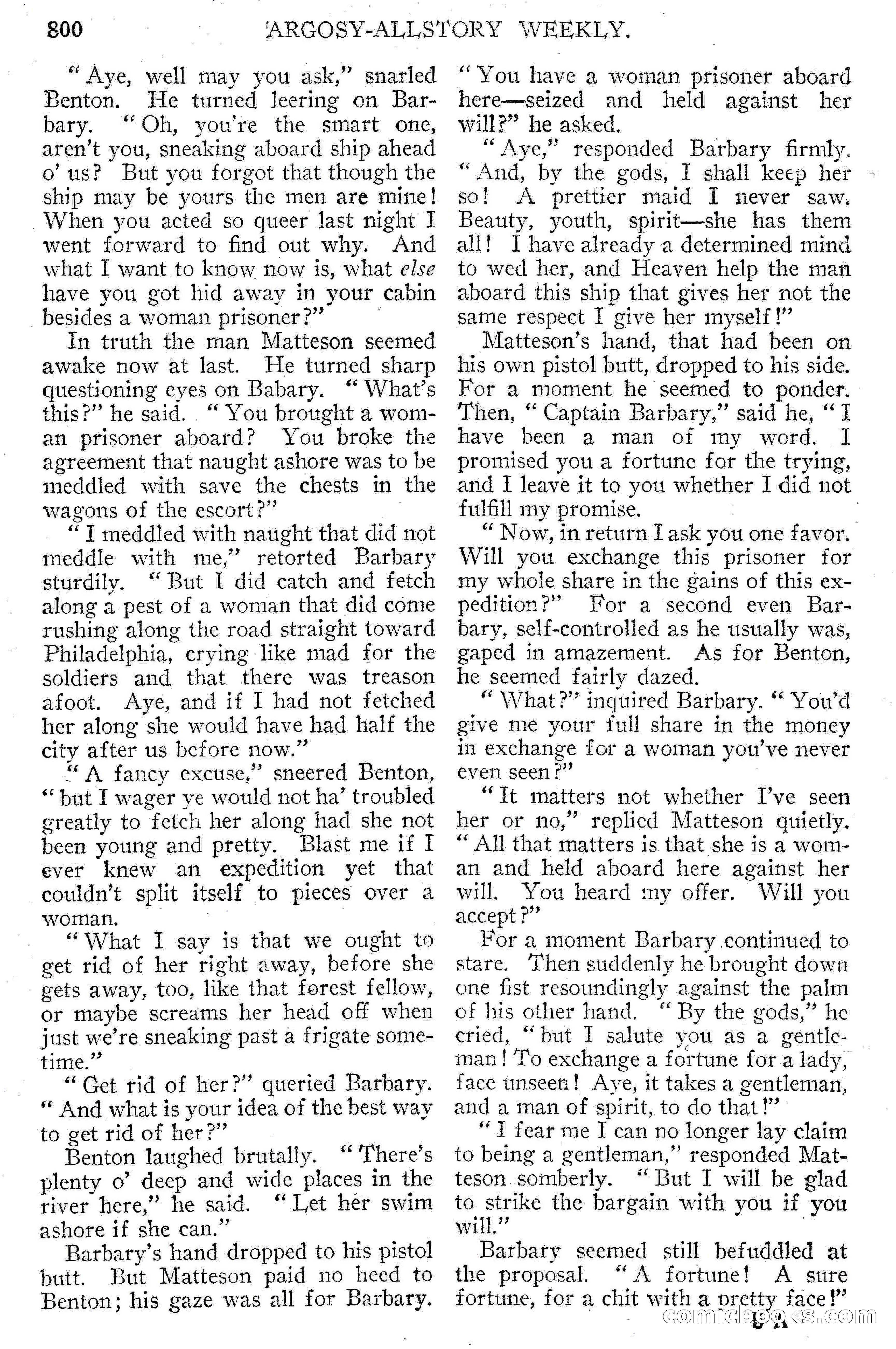 Argosy All-Story Weekly, September 15, 1928 — page 82 of 148